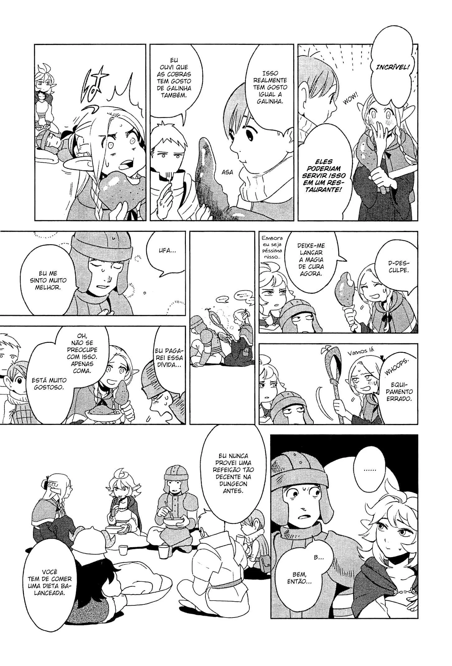 Read Dungeon Meshi PT Manga Online