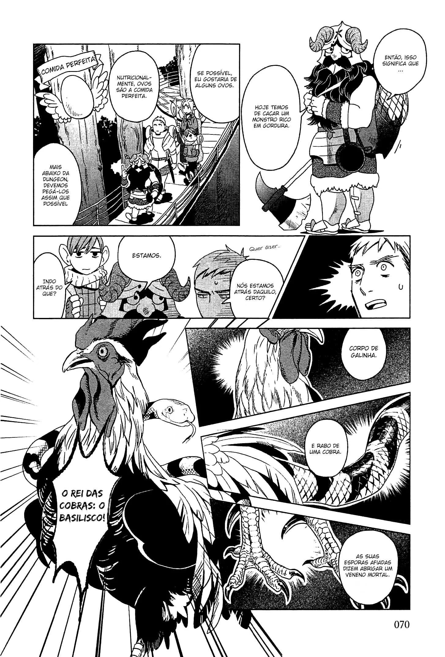 Read Dungeon Meshi PT Manga Online