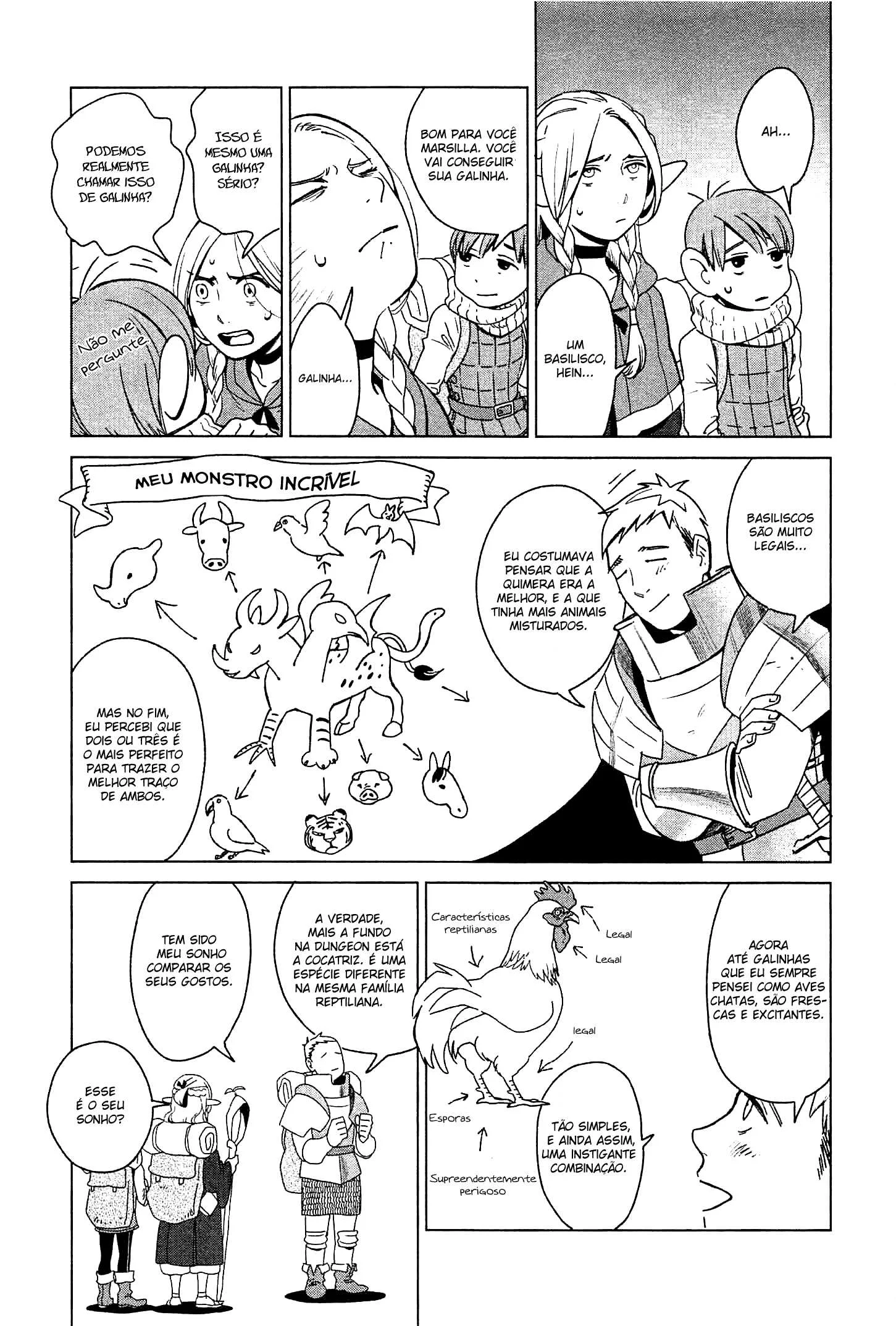 Read Dungeon Meshi PT Manga Online