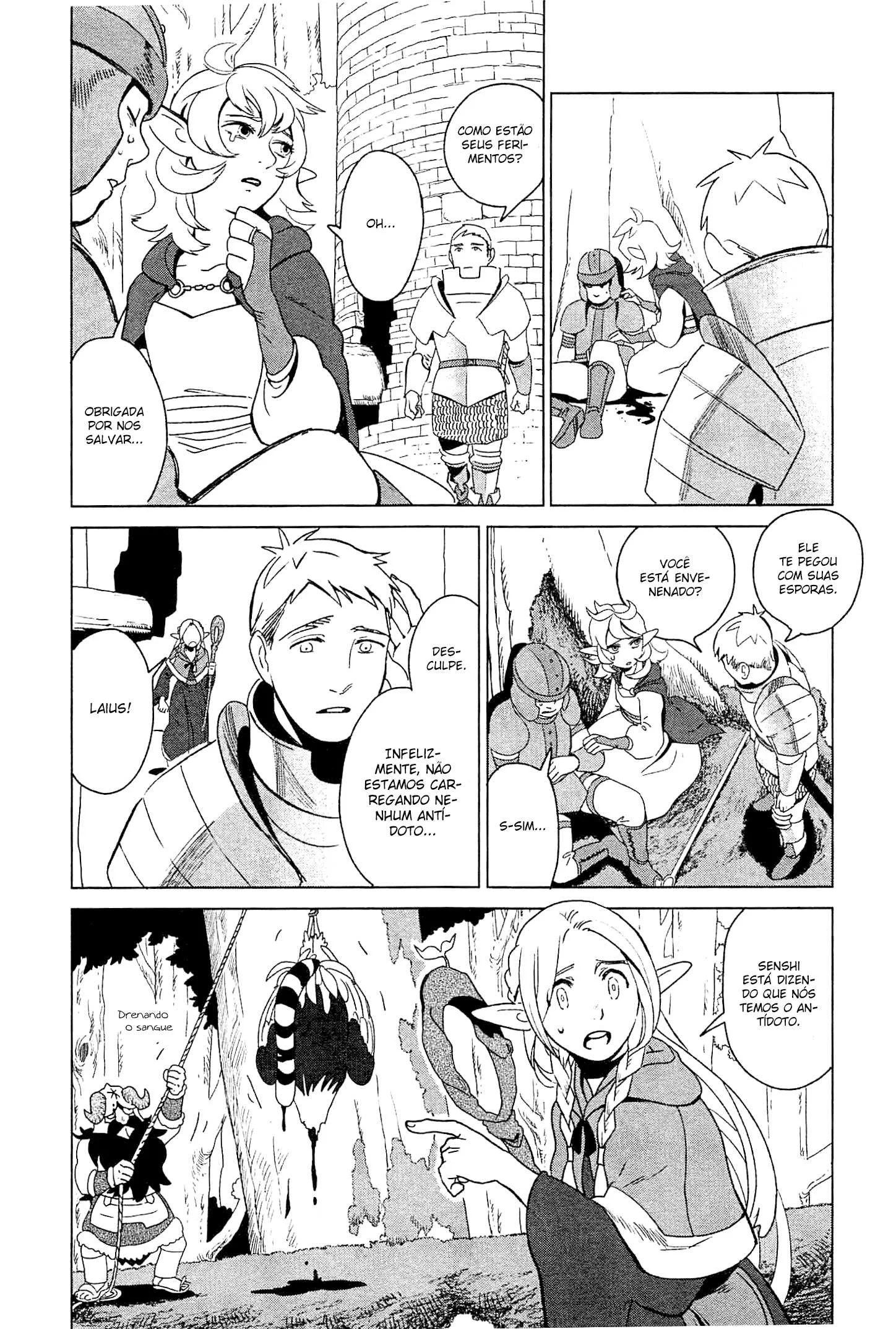 Read Dungeon Meshi PT Manga Online