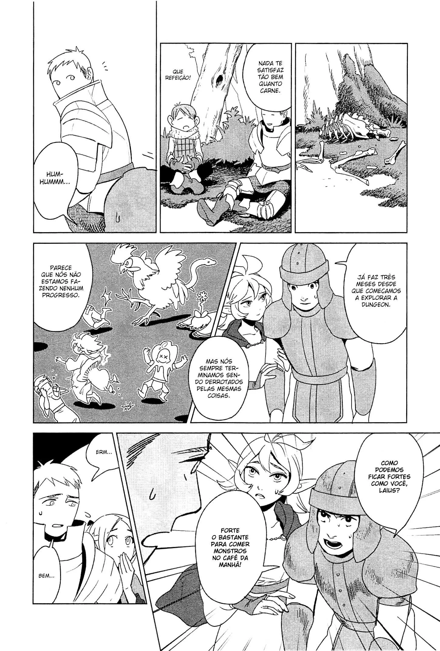 Read Dungeon Meshi PT Manga Online