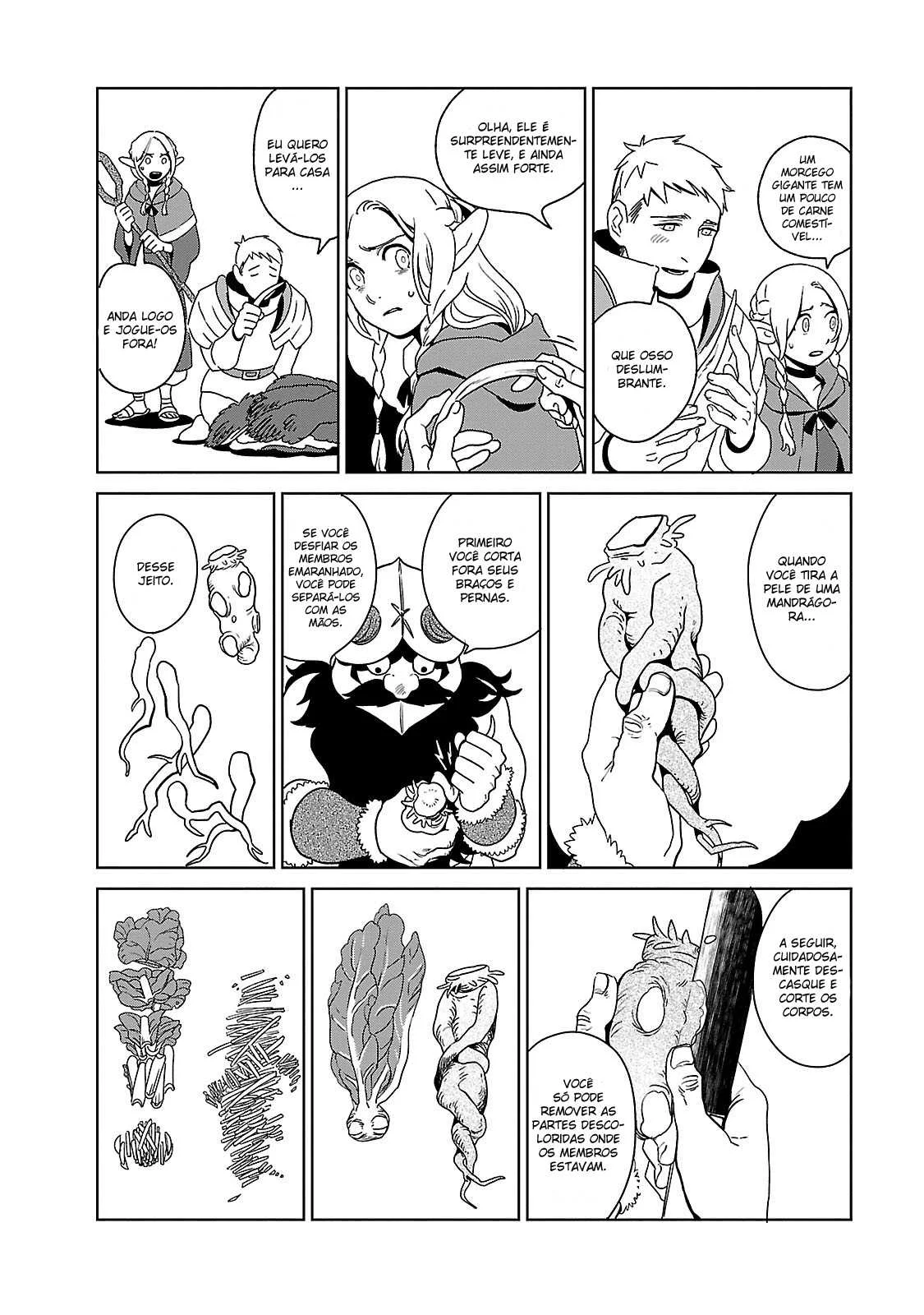 Read Dungeon Meshi PT Manga Online