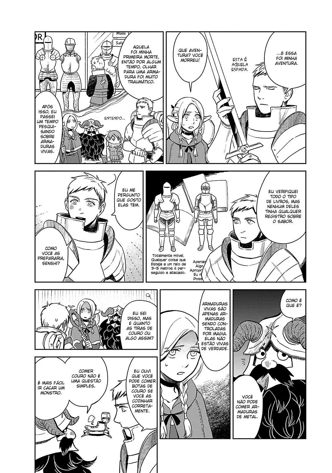 Read Dungeon Meshi PT Manga Online