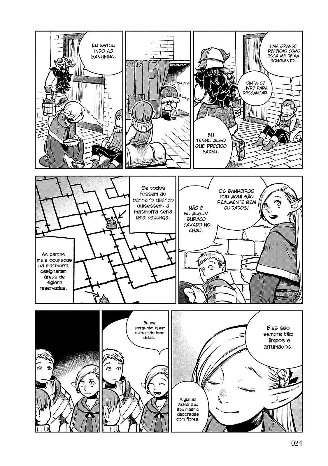 Read Dungeon Meshi PT Manga Online