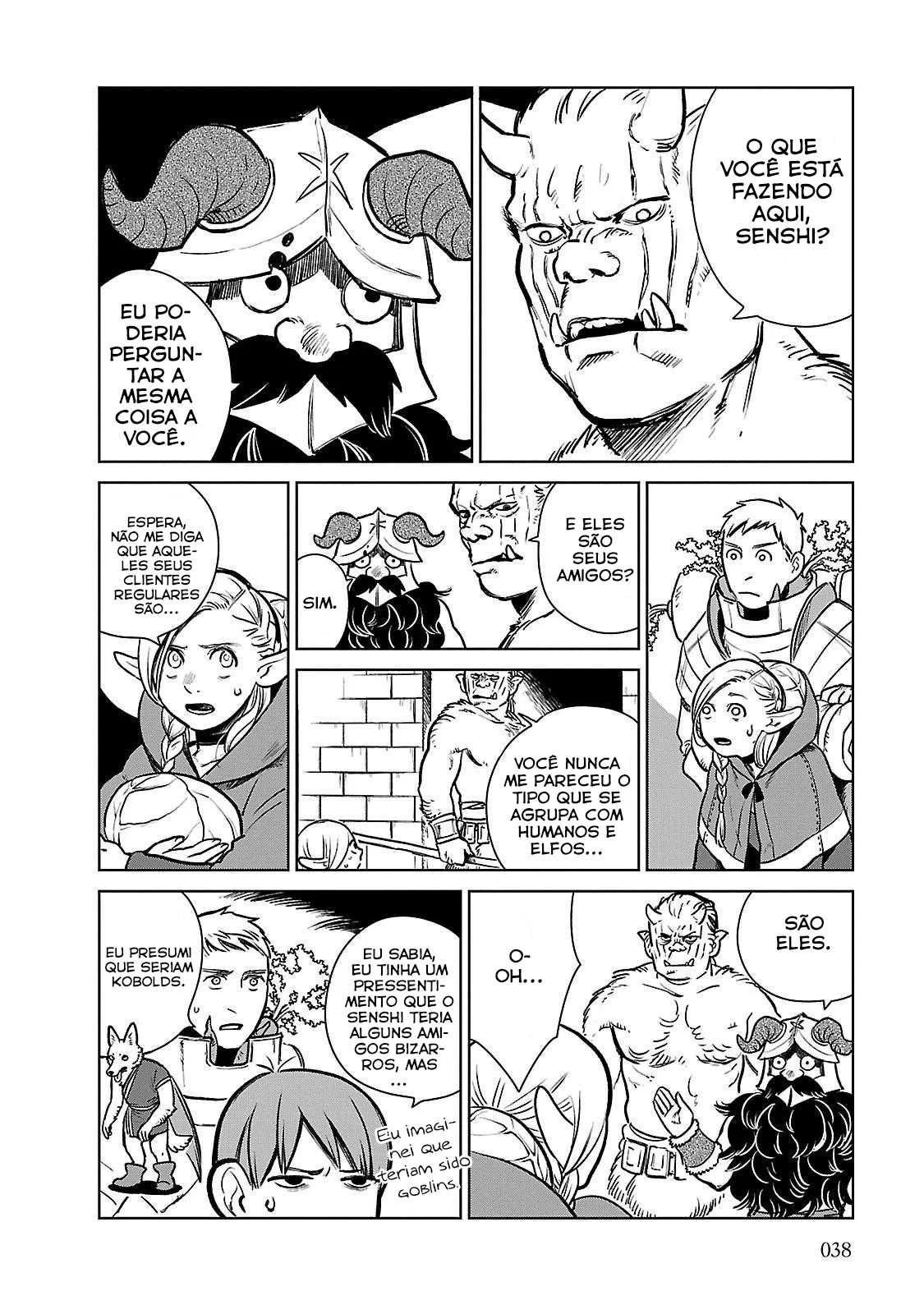 Read Dungeon Meshi PT Manga Online
