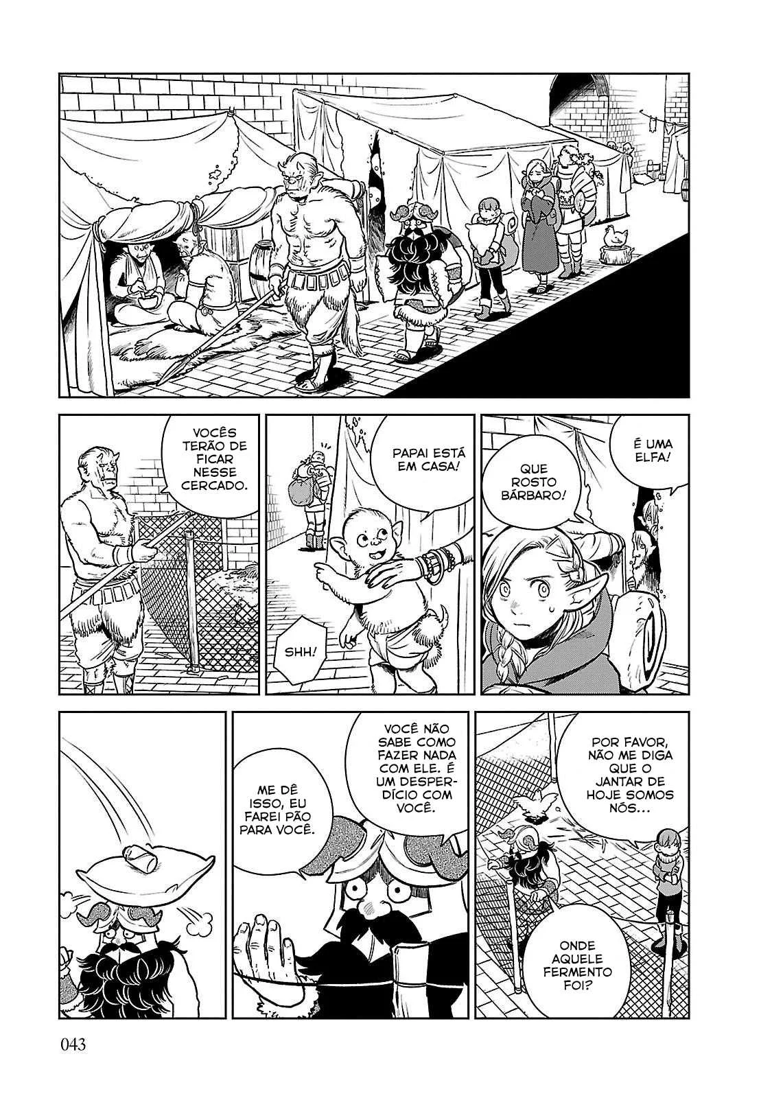 Read Dungeon Meshi PT Manga Online