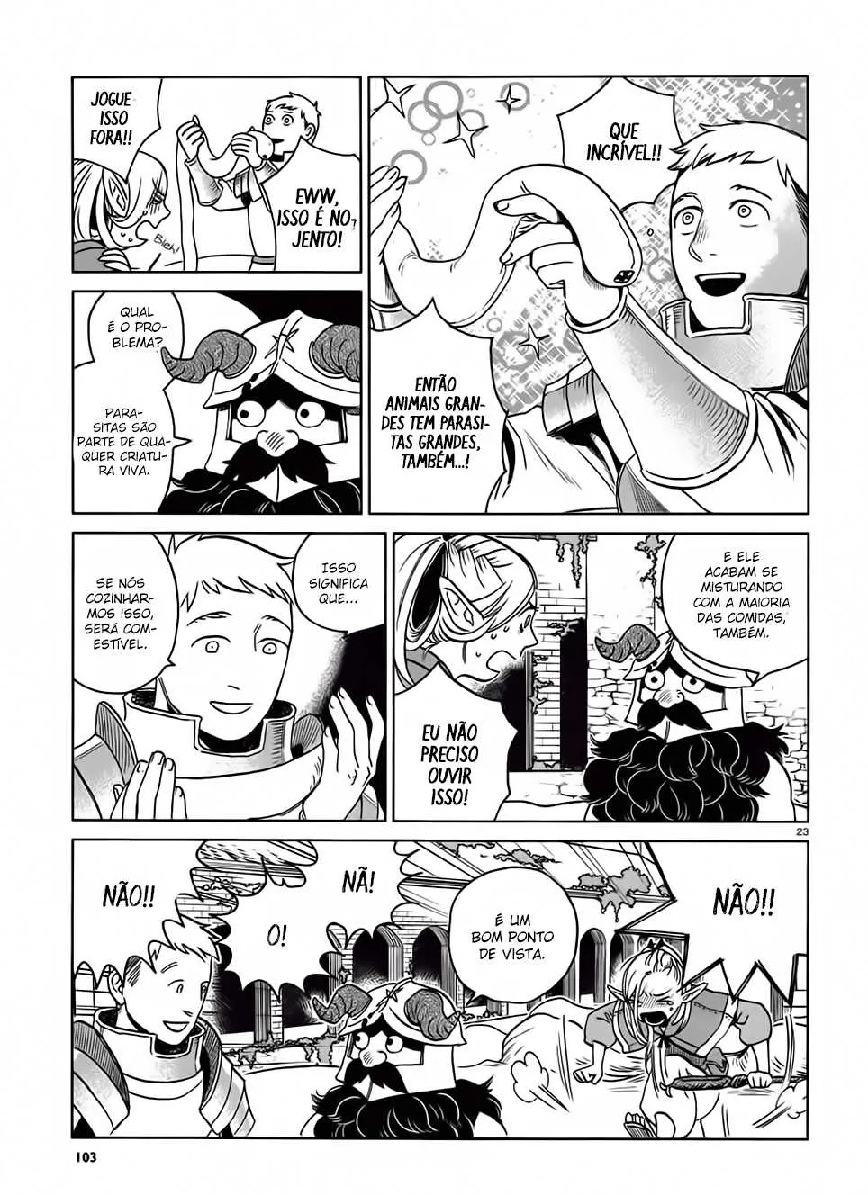 Read Dungeon Meshi PT Manga Online