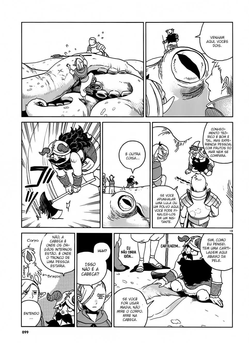 Read Dungeon Meshi PT Manga Online