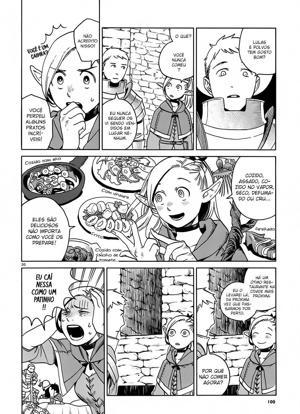 Read Dungeon Meshi PT Manga Online