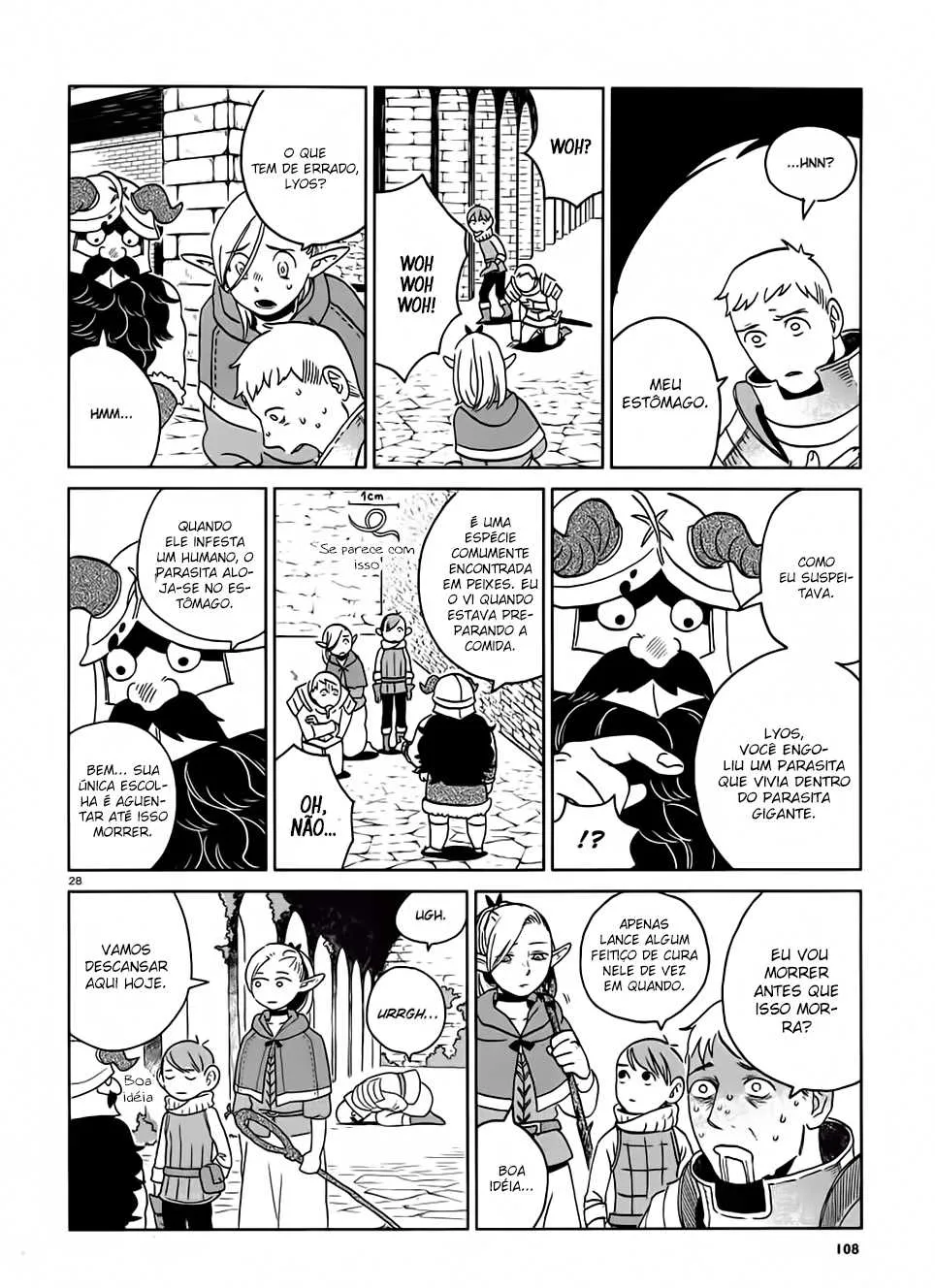 Read Dungeon Meshi PT Manga Online