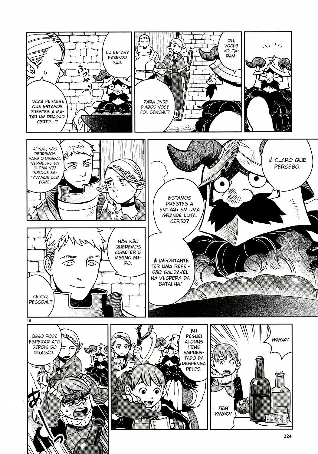 Read Dungeon Meshi PT Manga Online