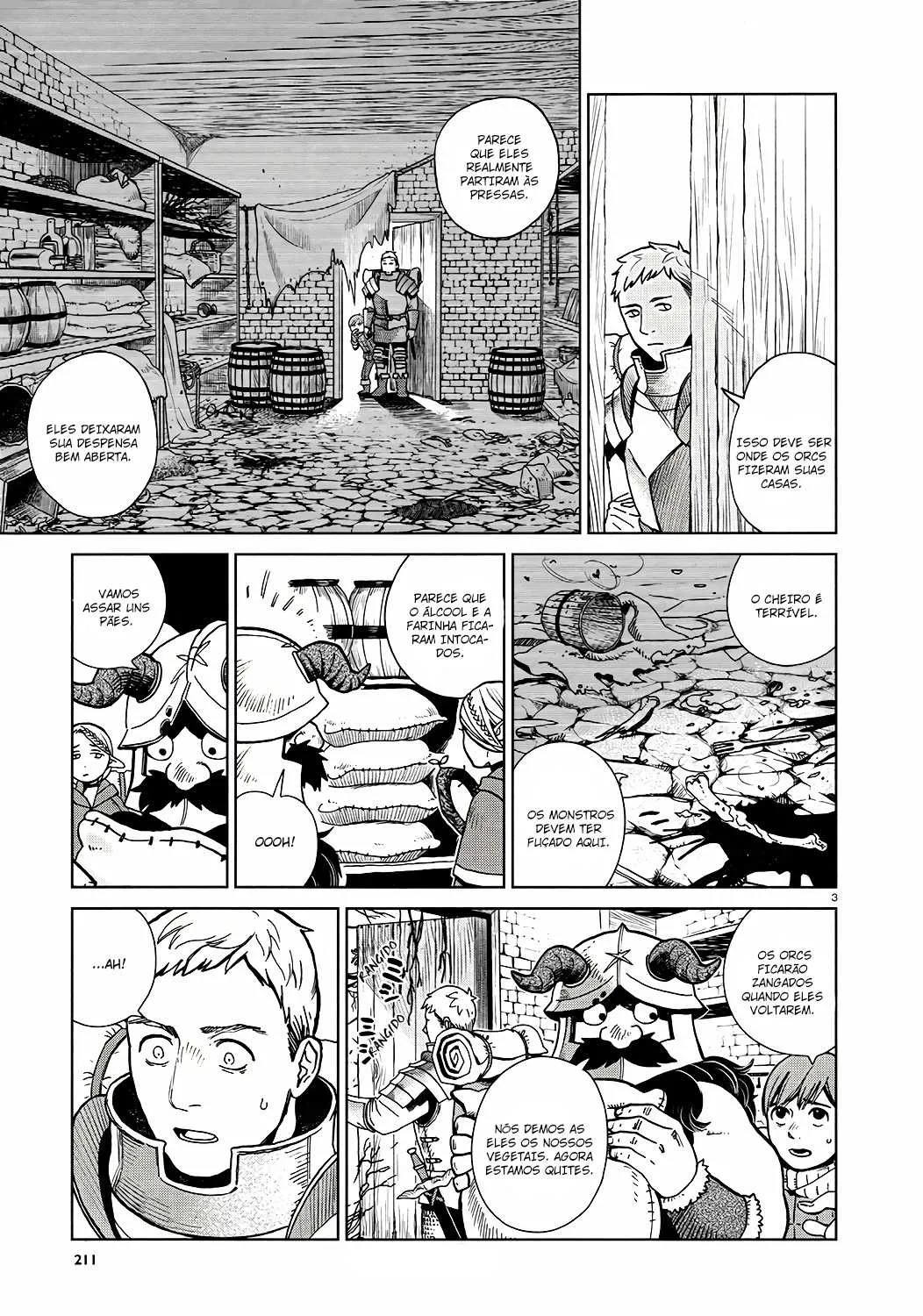 Read Dungeon Meshi PT Manga Online