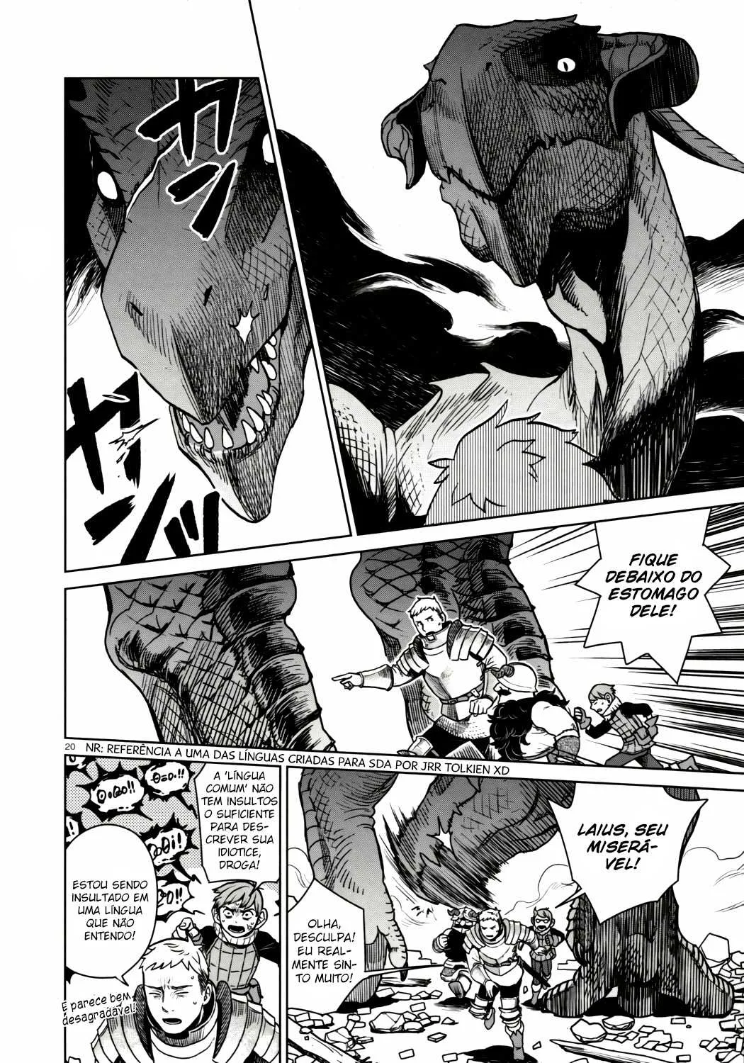Read Dungeon Meshi PT Manga Online