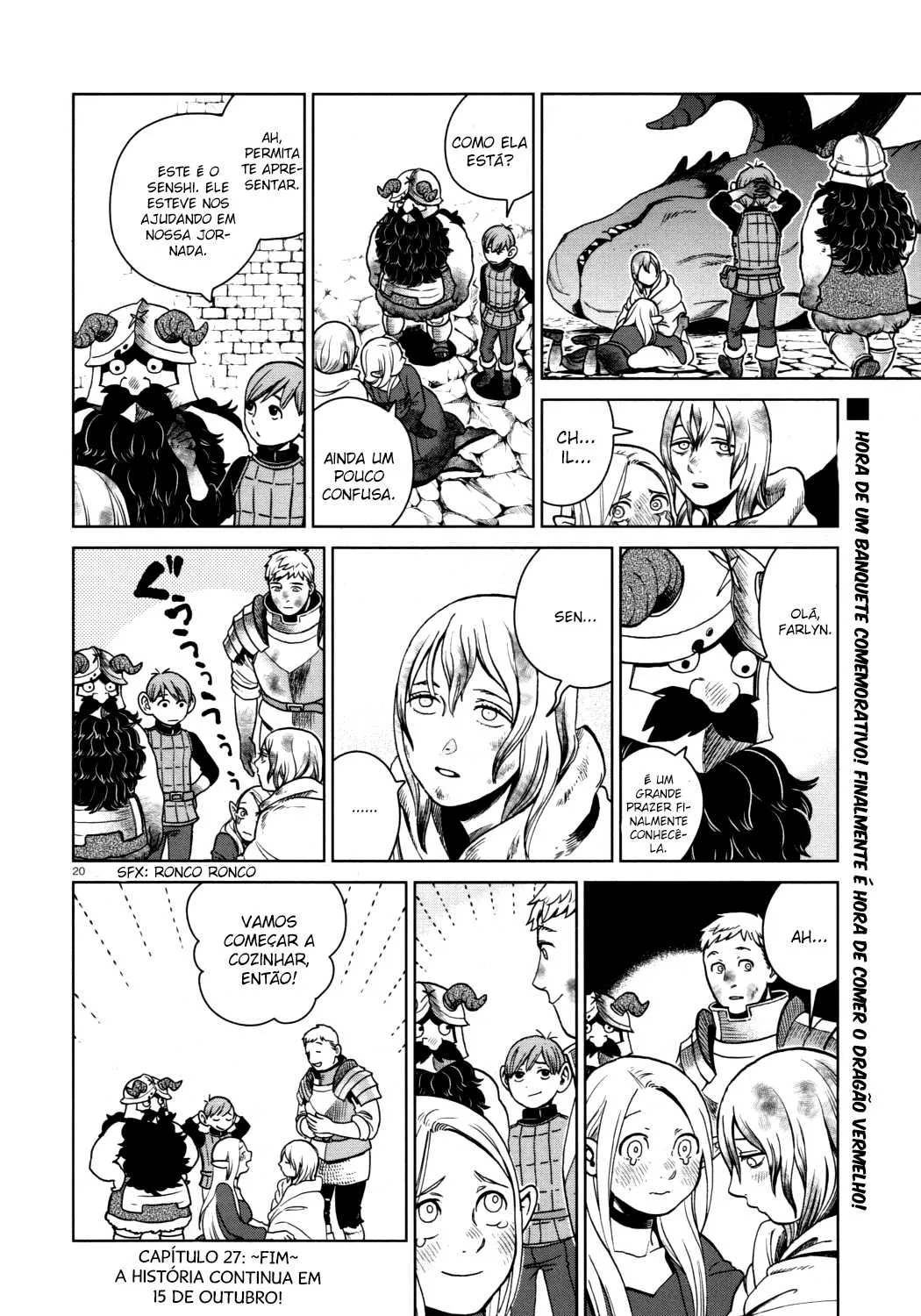 Read Dungeon Meshi PT Manga Online