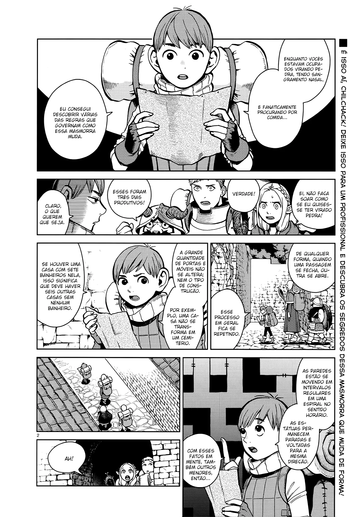 Read Dungeon Meshi PT Manga Online