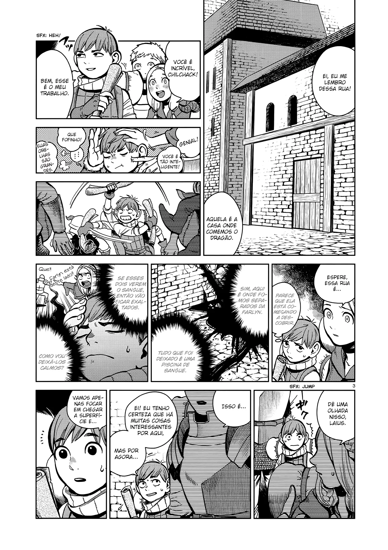Read Dungeon Meshi PT Manga Online