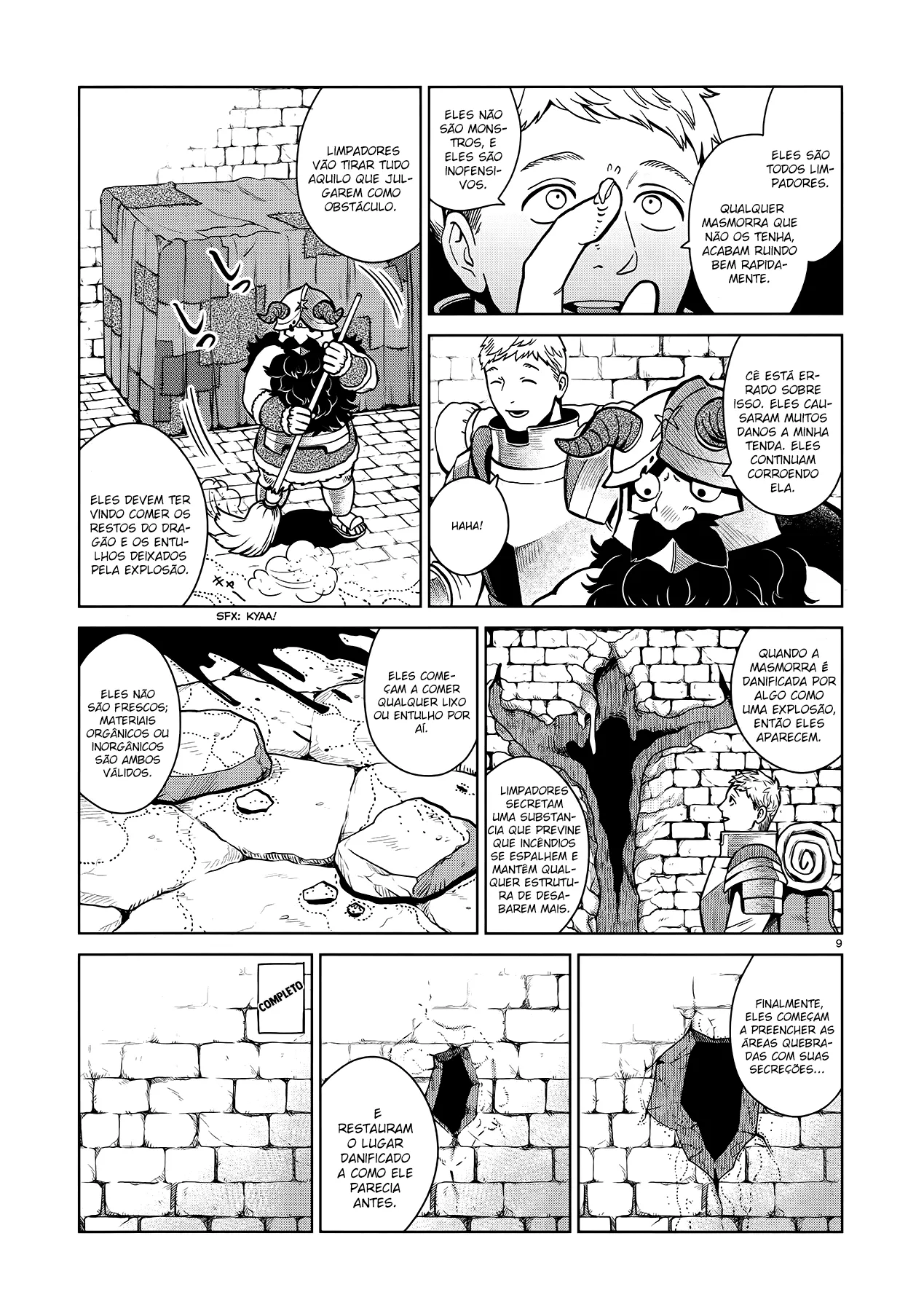 Read Dungeon Meshi PT Manga Online