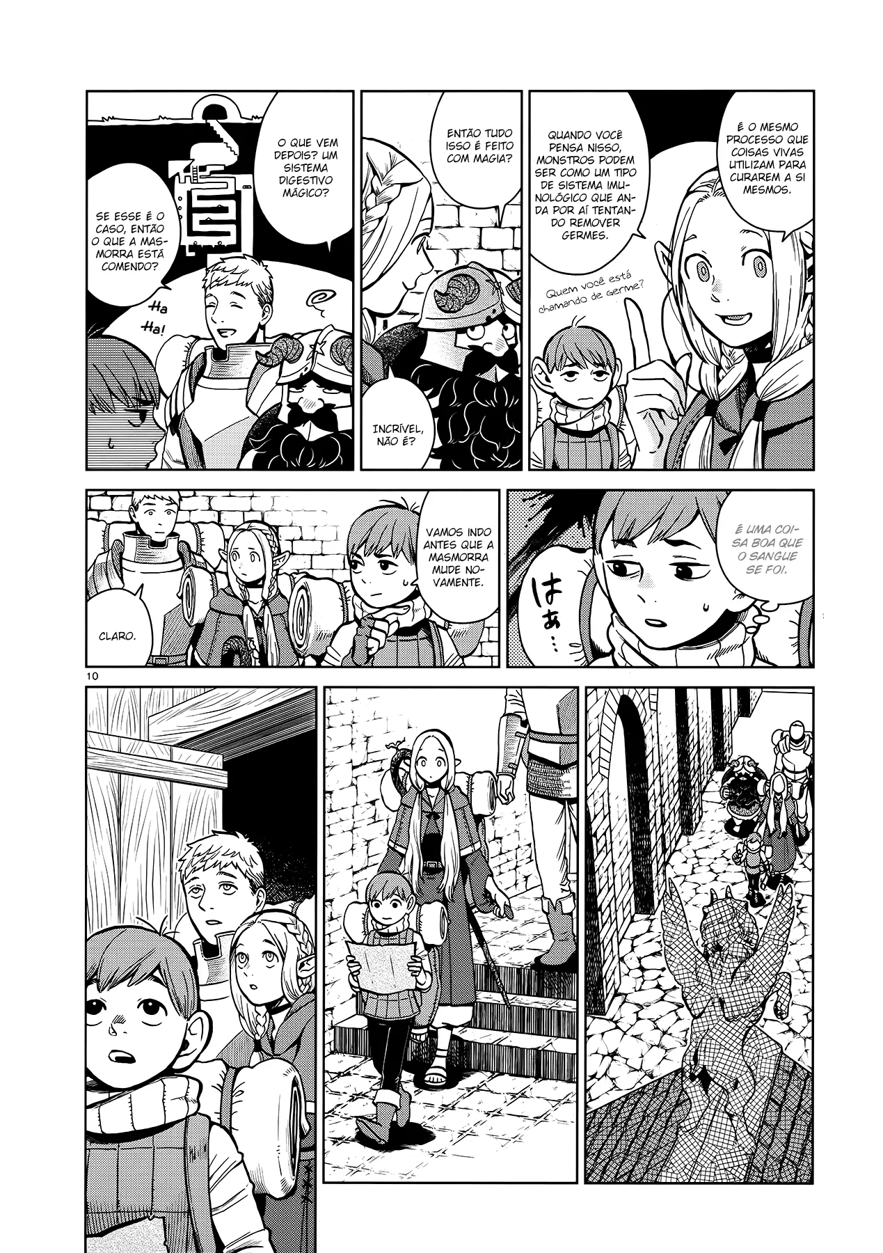 Read Dungeon Meshi PT Manga Online