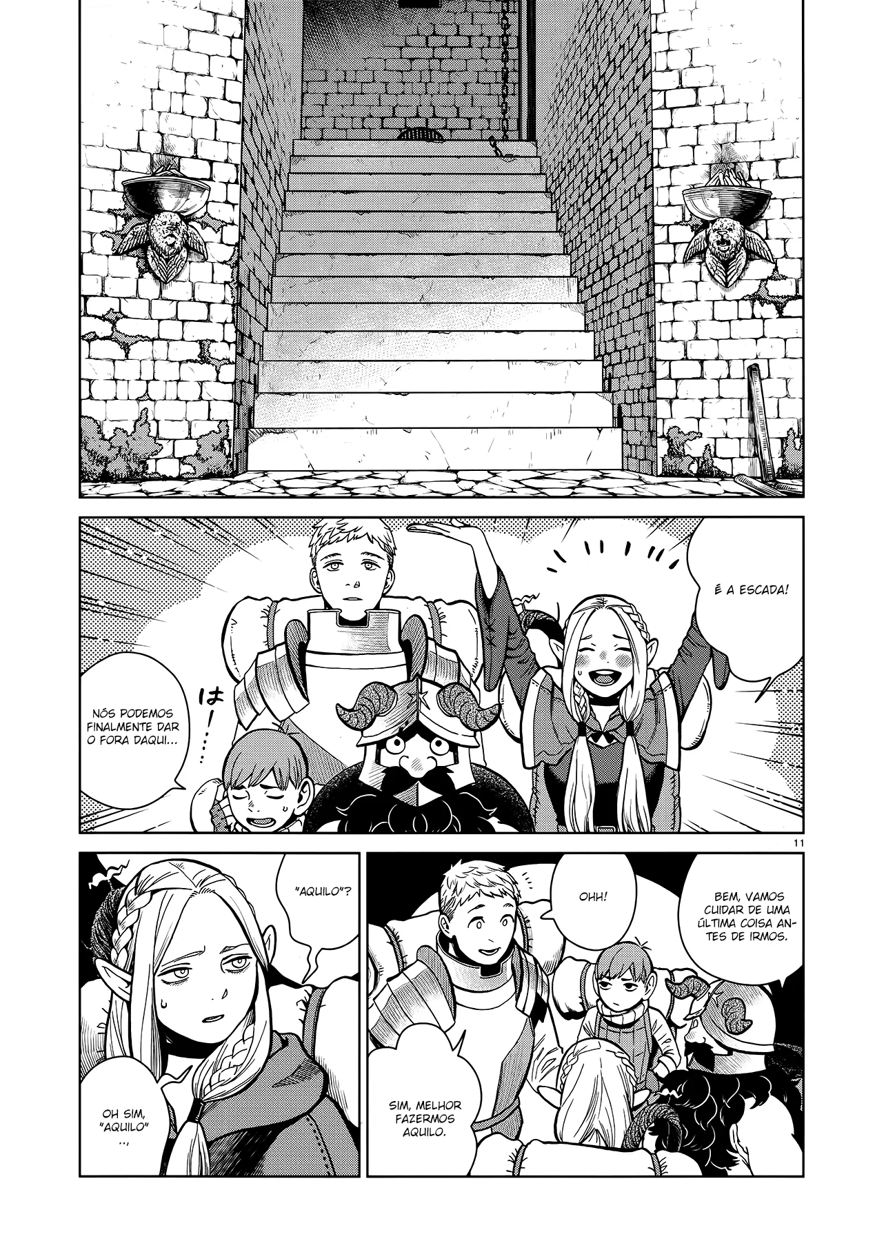Read Dungeon Meshi PT Manga Online
