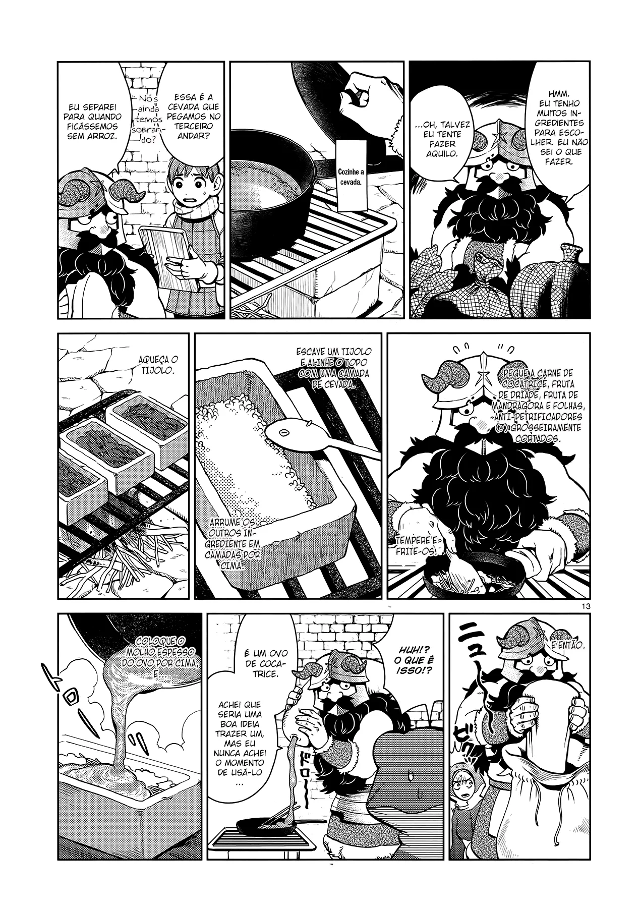 Read Dungeon Meshi PT Manga Online