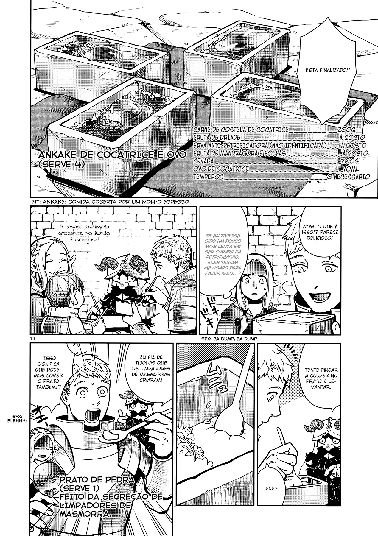 Read Dungeon Meshi PT Manga Online
