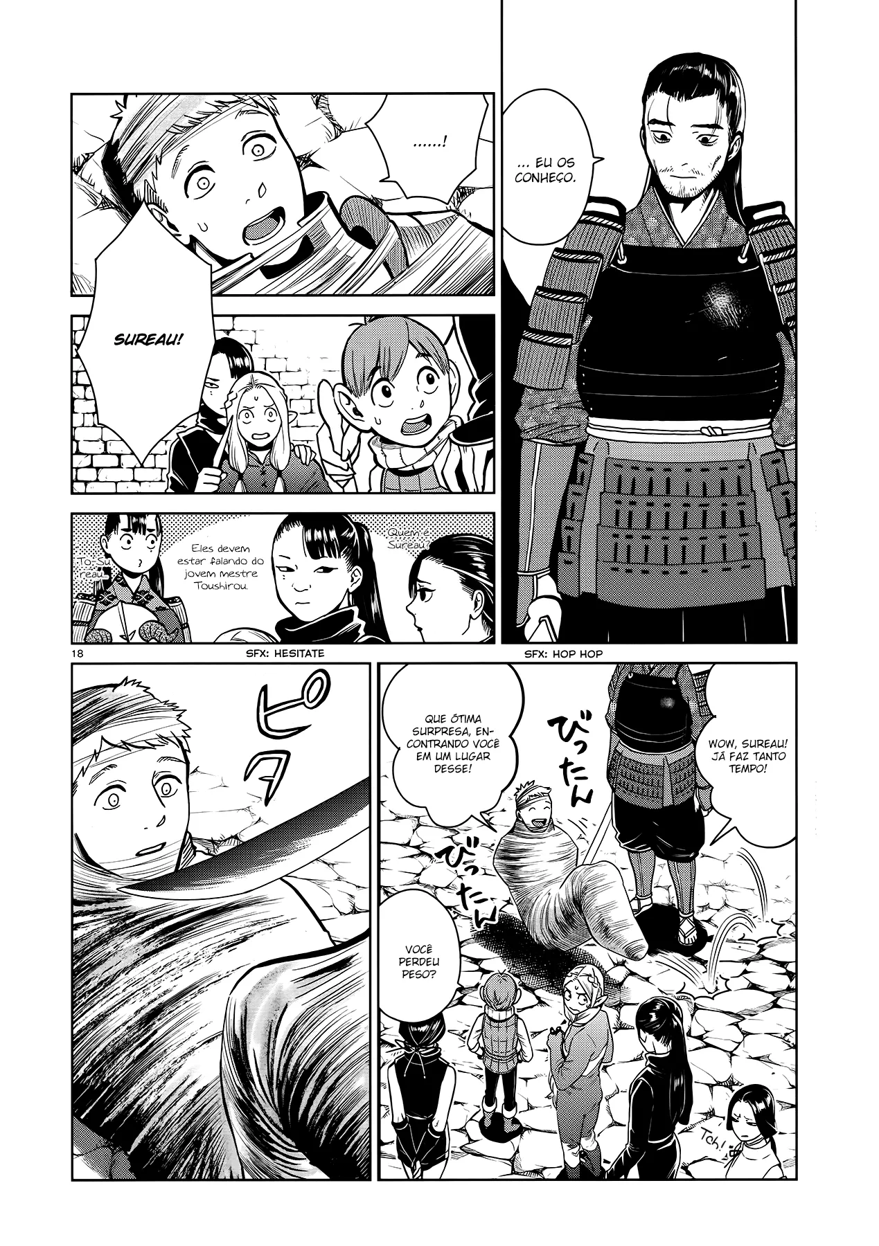 Read Dungeon Meshi PT Manga Online