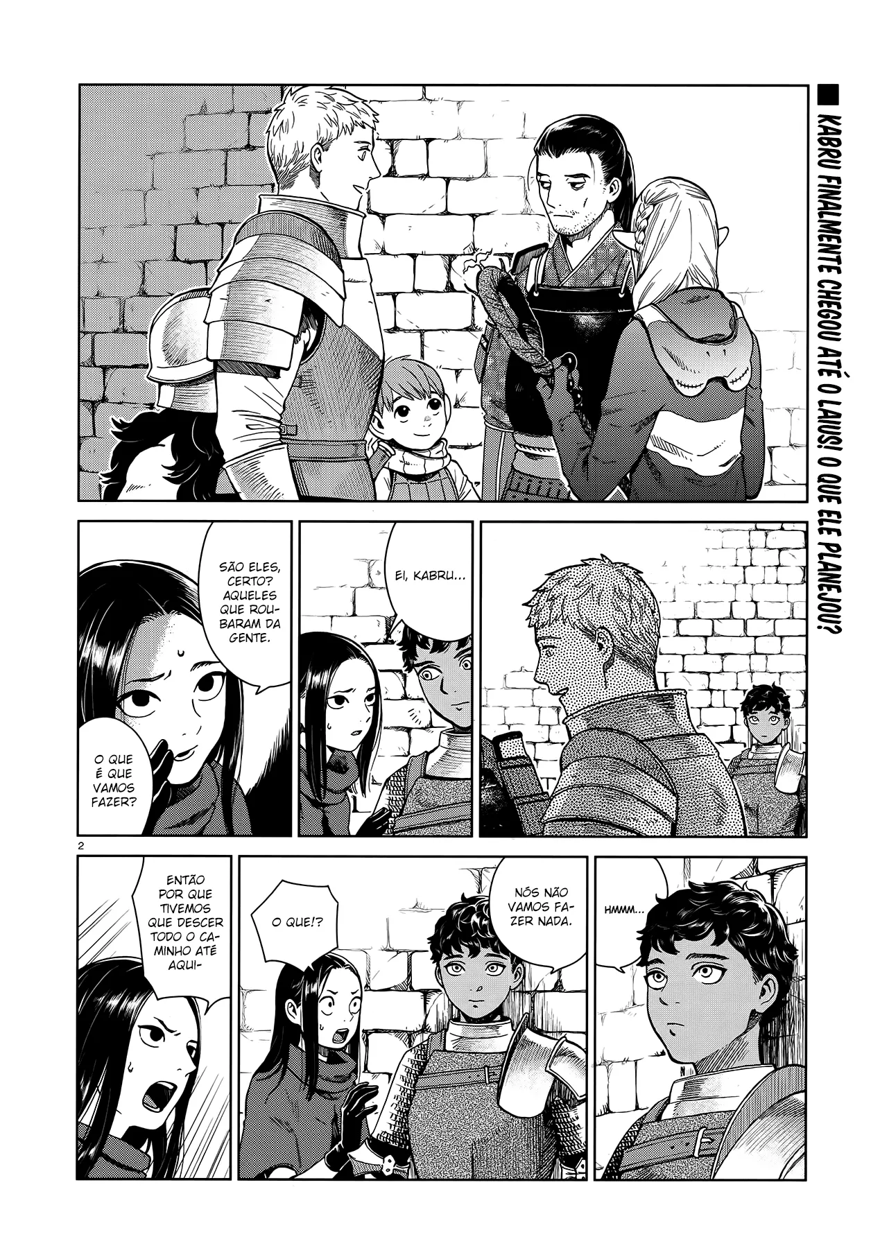 Read Dungeon Meshi PT Manga Online