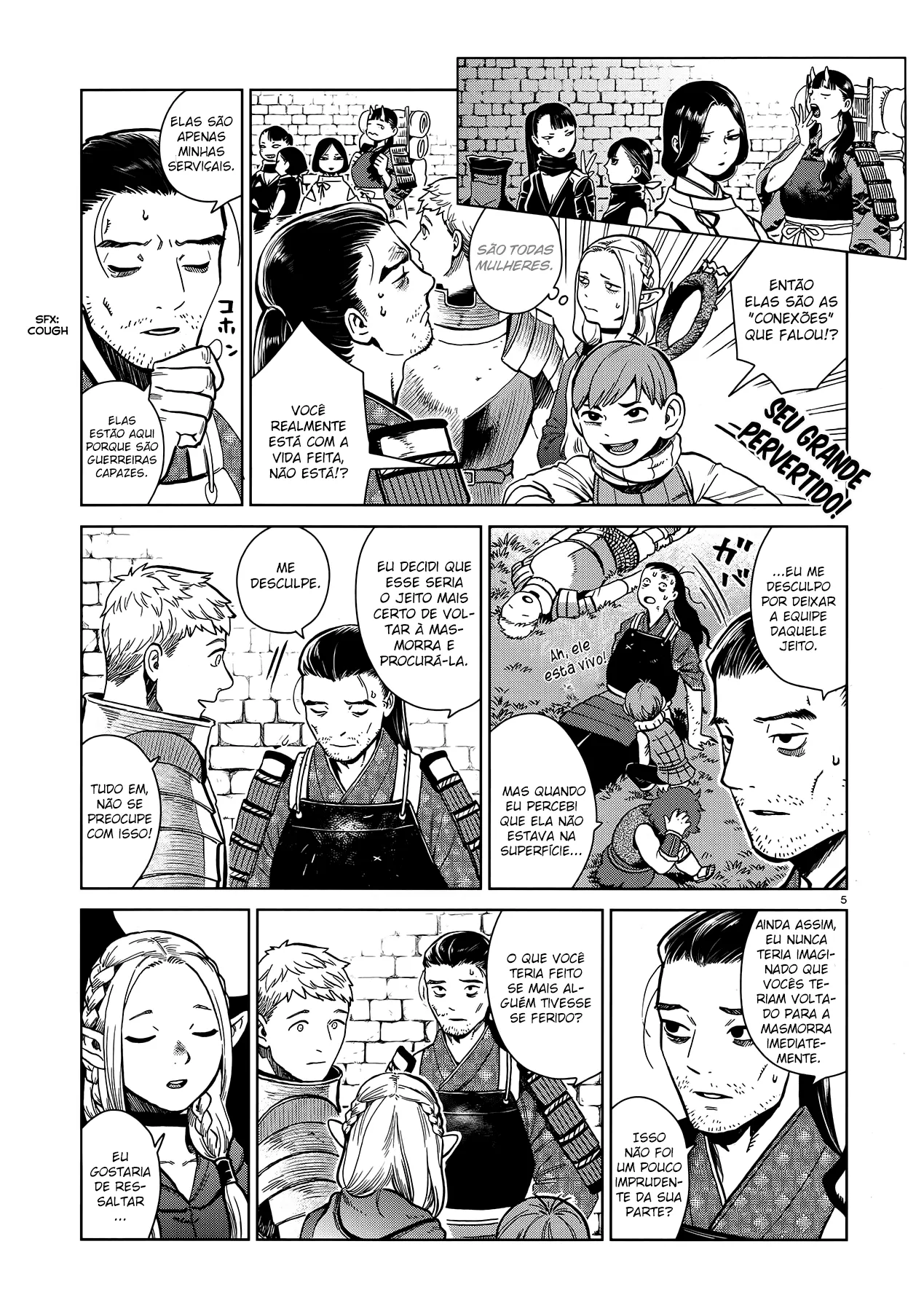 Read Dungeon Meshi PT Manga Online