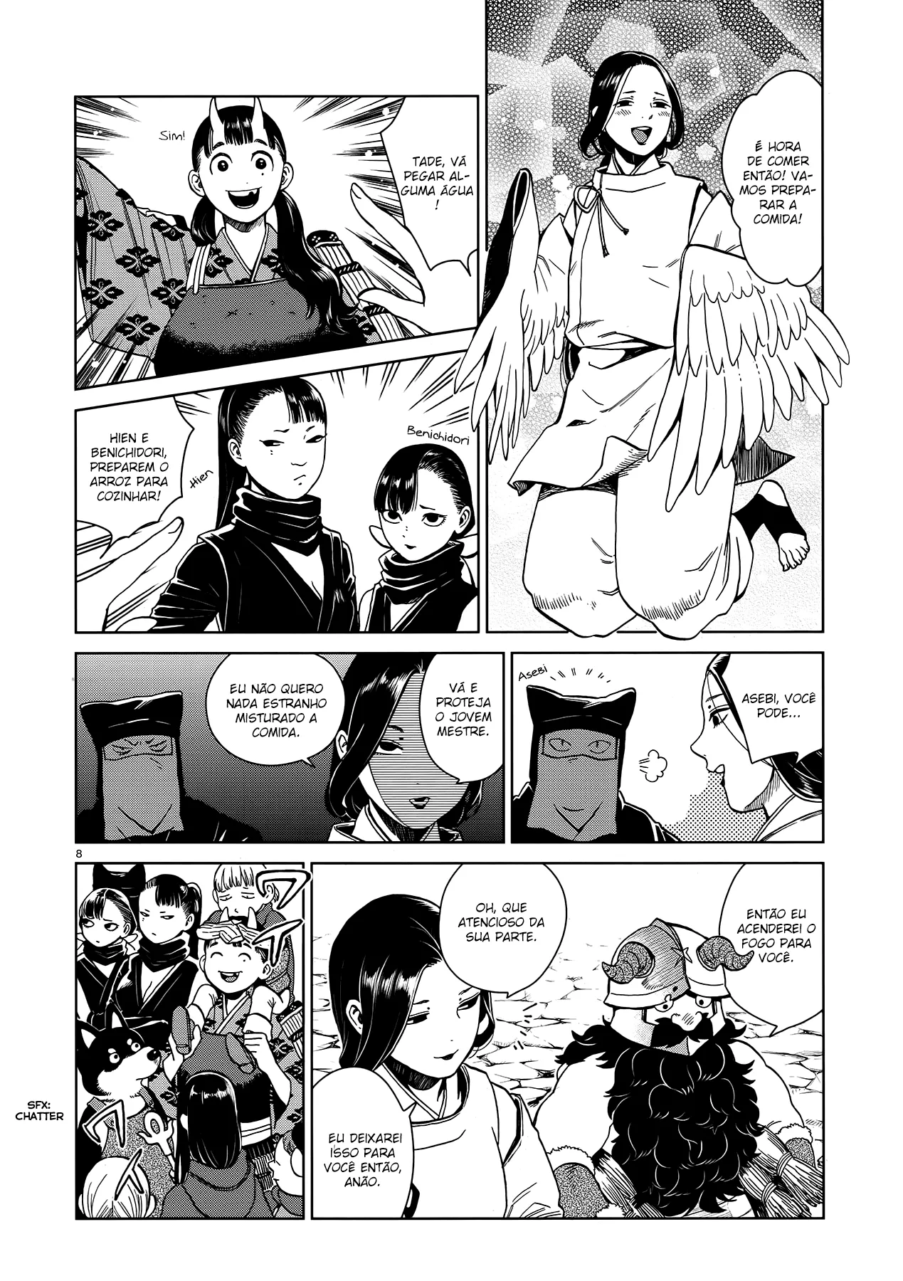 Read Dungeon Meshi PT Manga Online