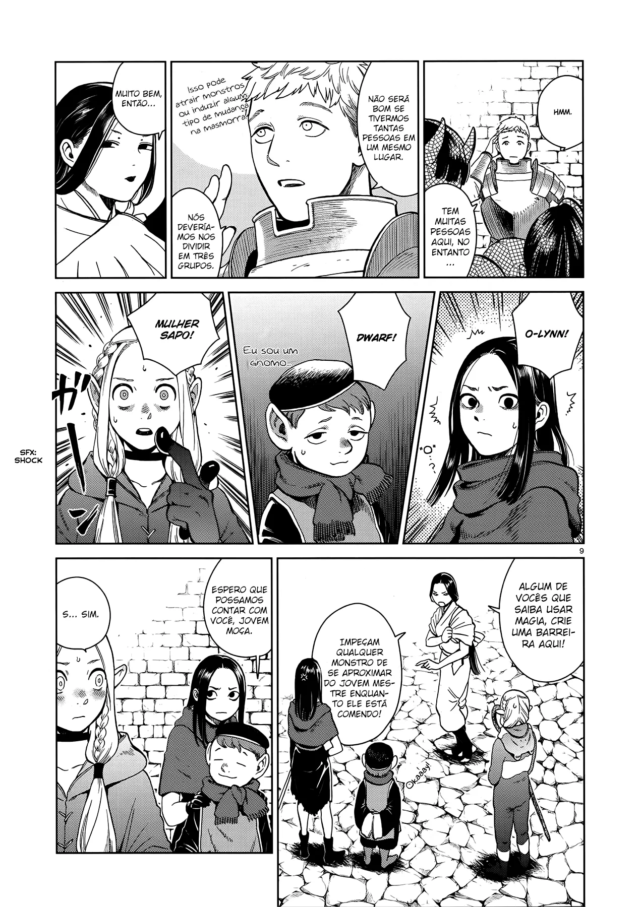 Read Dungeon Meshi PT Manga Online