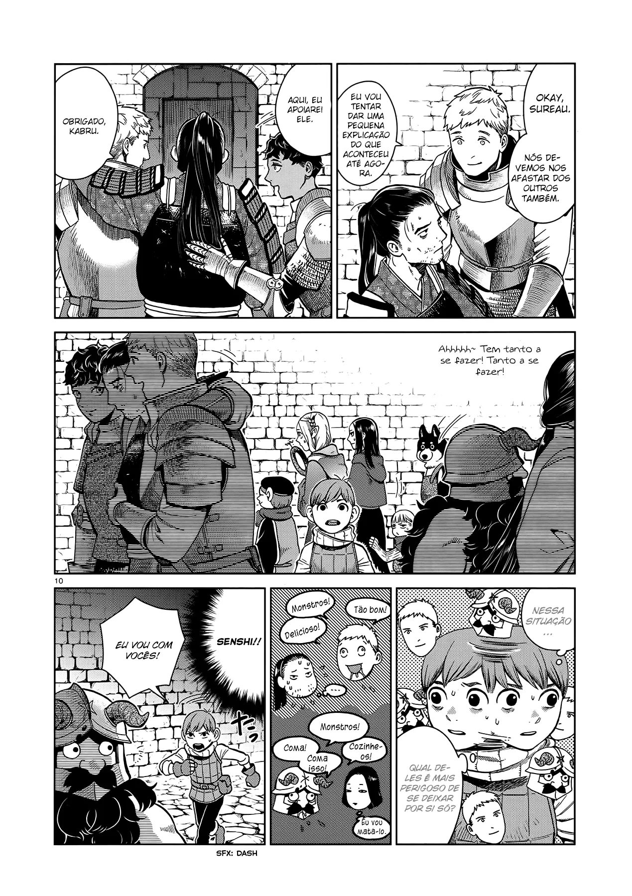 Read Dungeon Meshi PT Manga Online