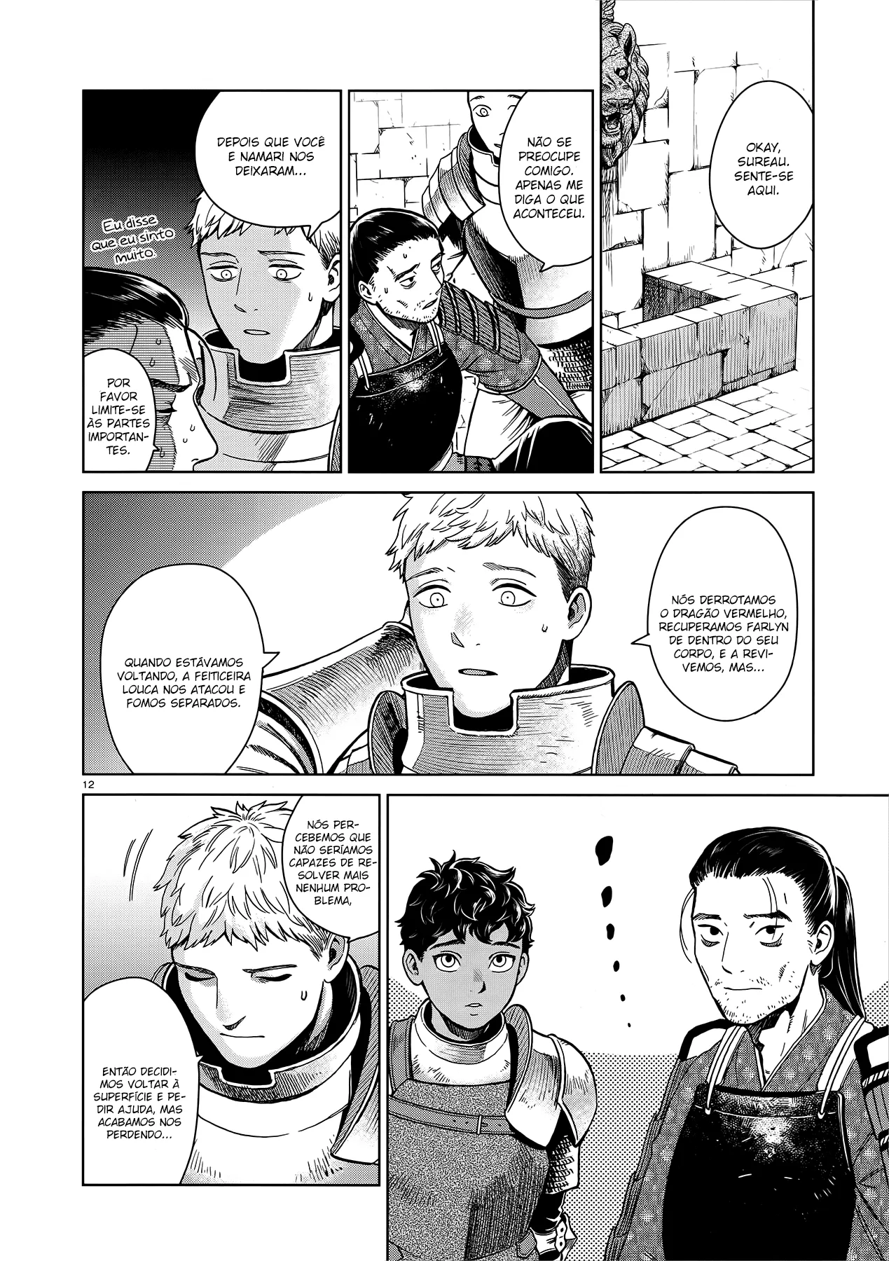 Read Dungeon Meshi PT Manga Online