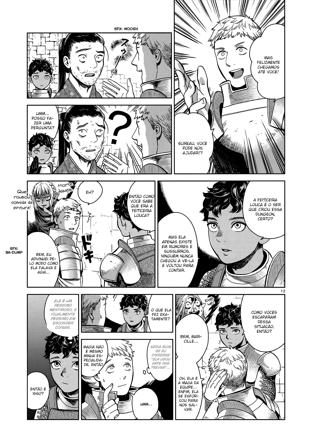 Read Dungeon Meshi PT Manga Online