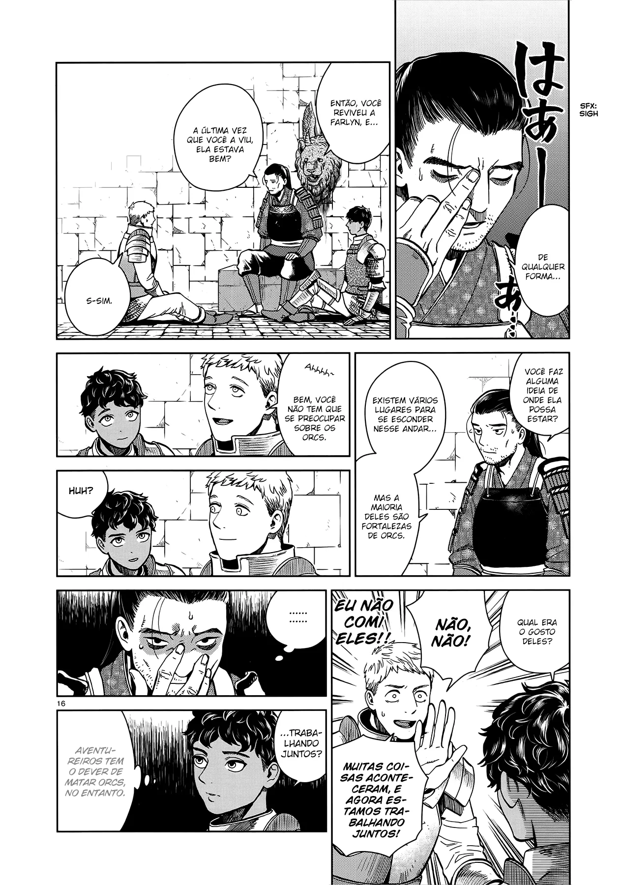 Read Dungeon Meshi PT Manga Online