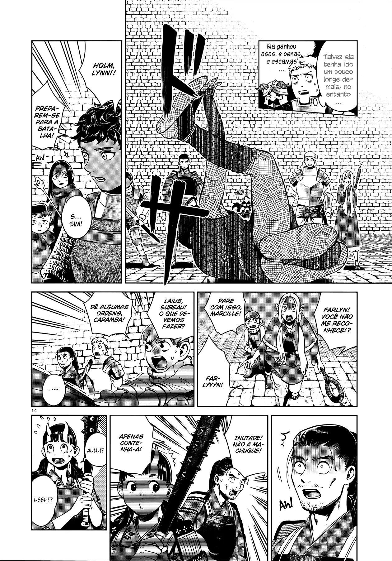 Read Dungeon Meshi PT Manga Online