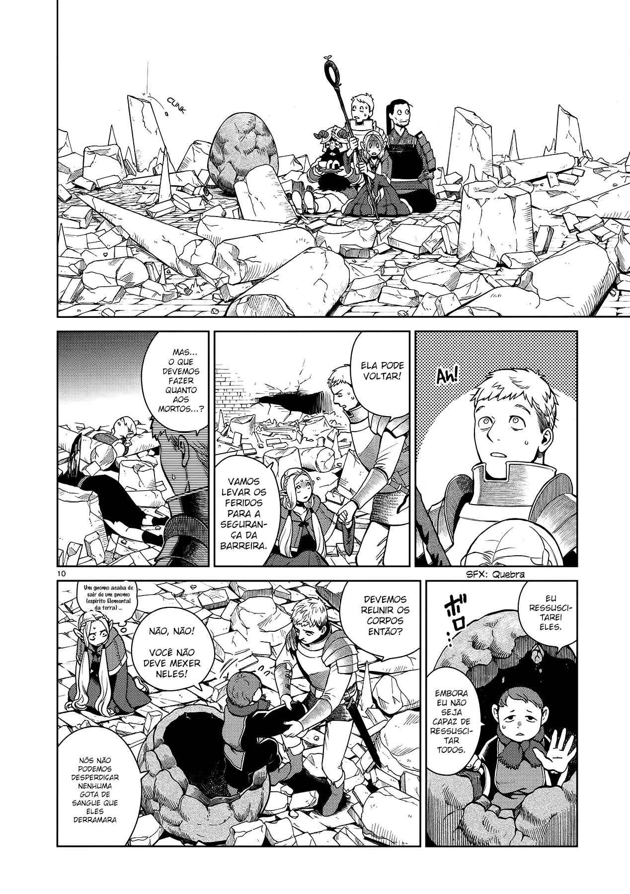Read Dungeon Meshi PT Manga Online