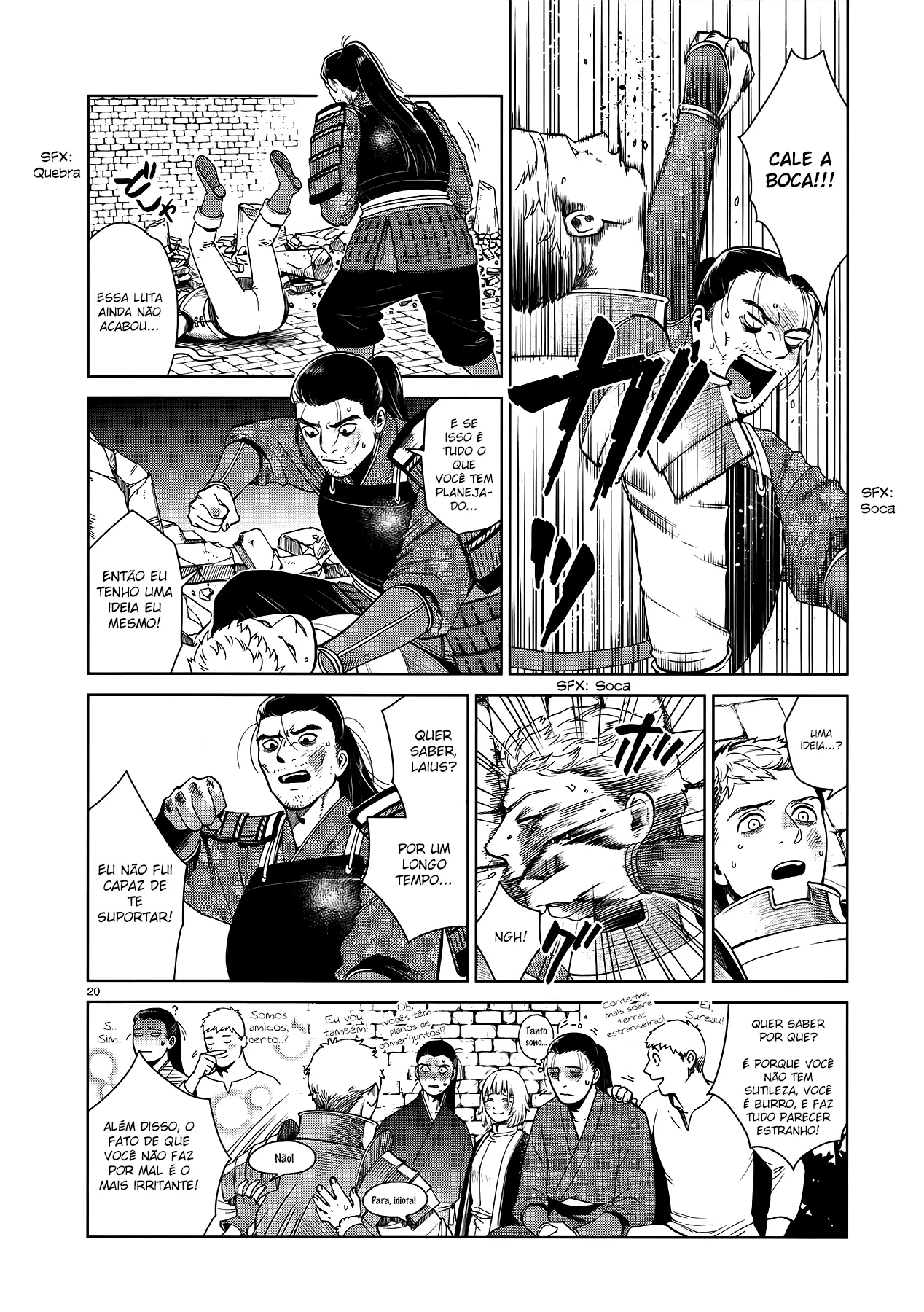 Read Dungeon Meshi PT Manga Online