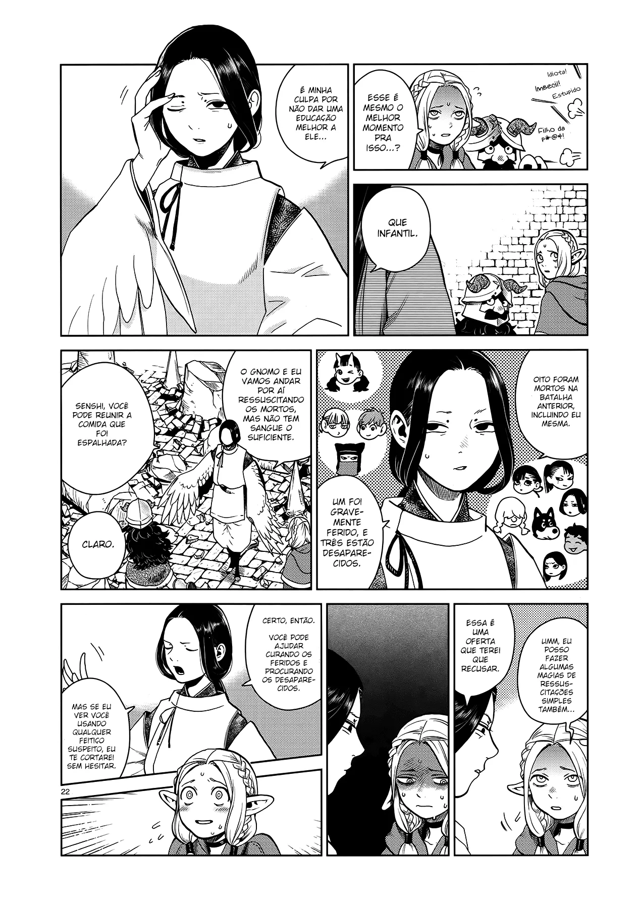 Read Dungeon Meshi PT Manga Online