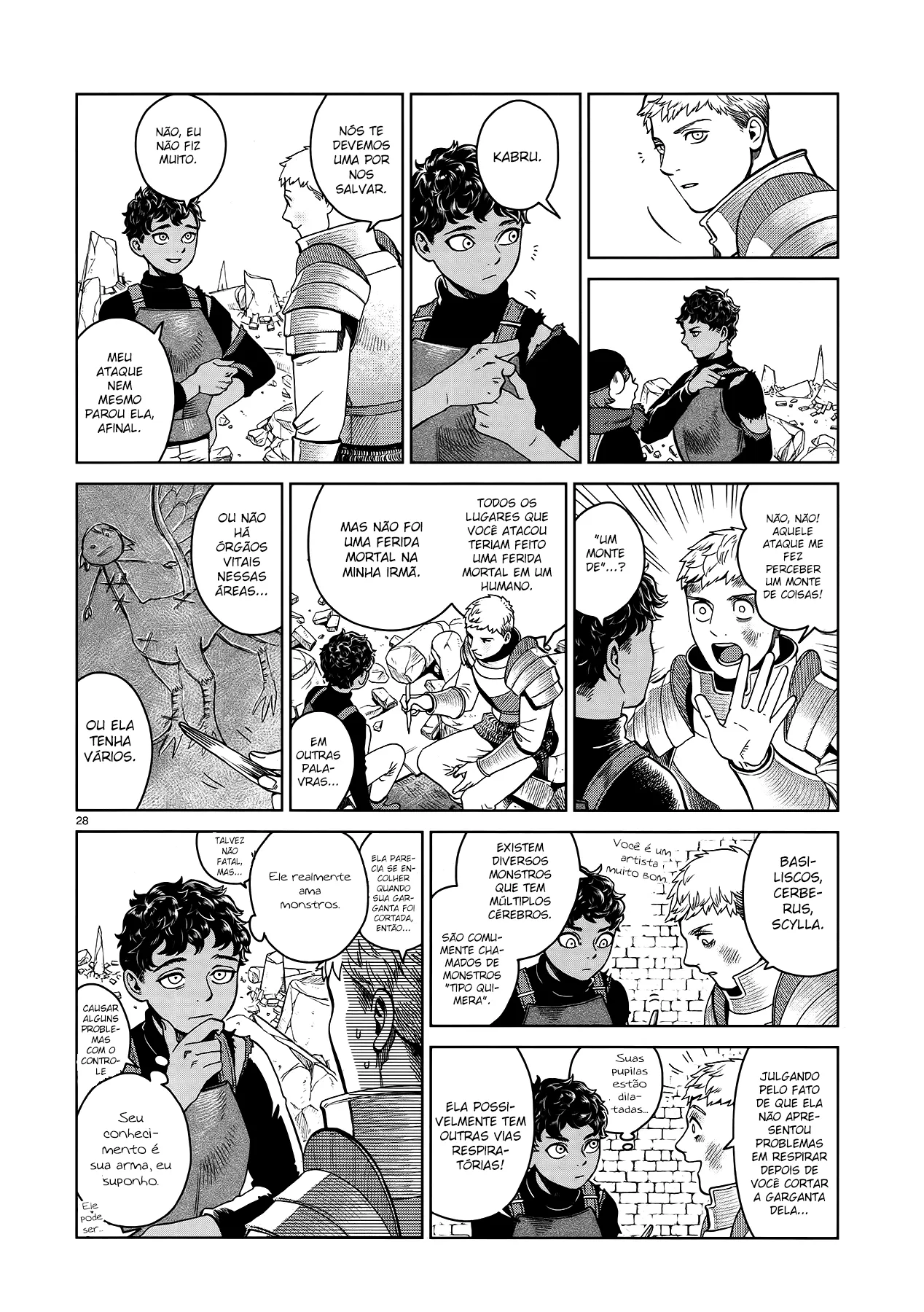 Read Dungeon Meshi PT Manga Online
