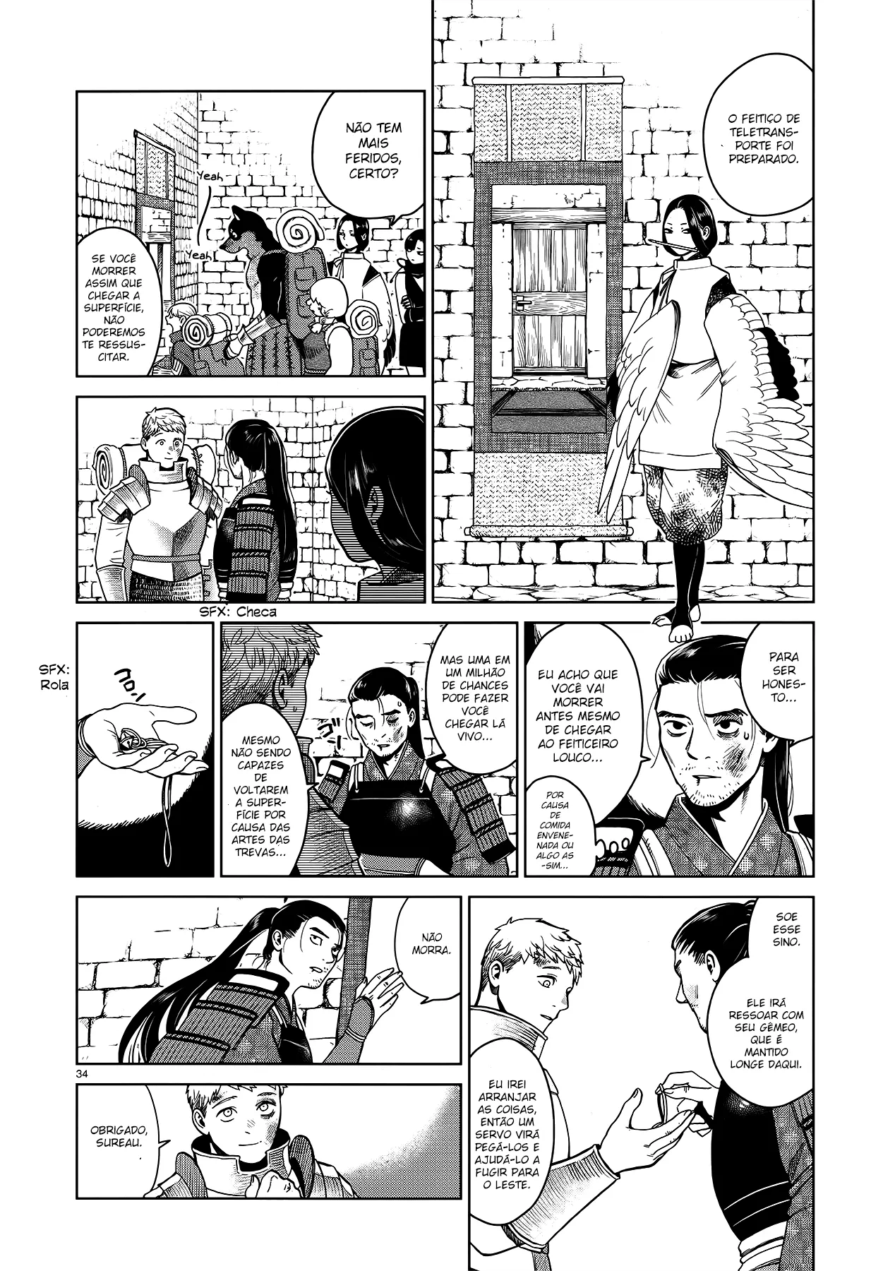 Read Dungeon Meshi PT Manga Online