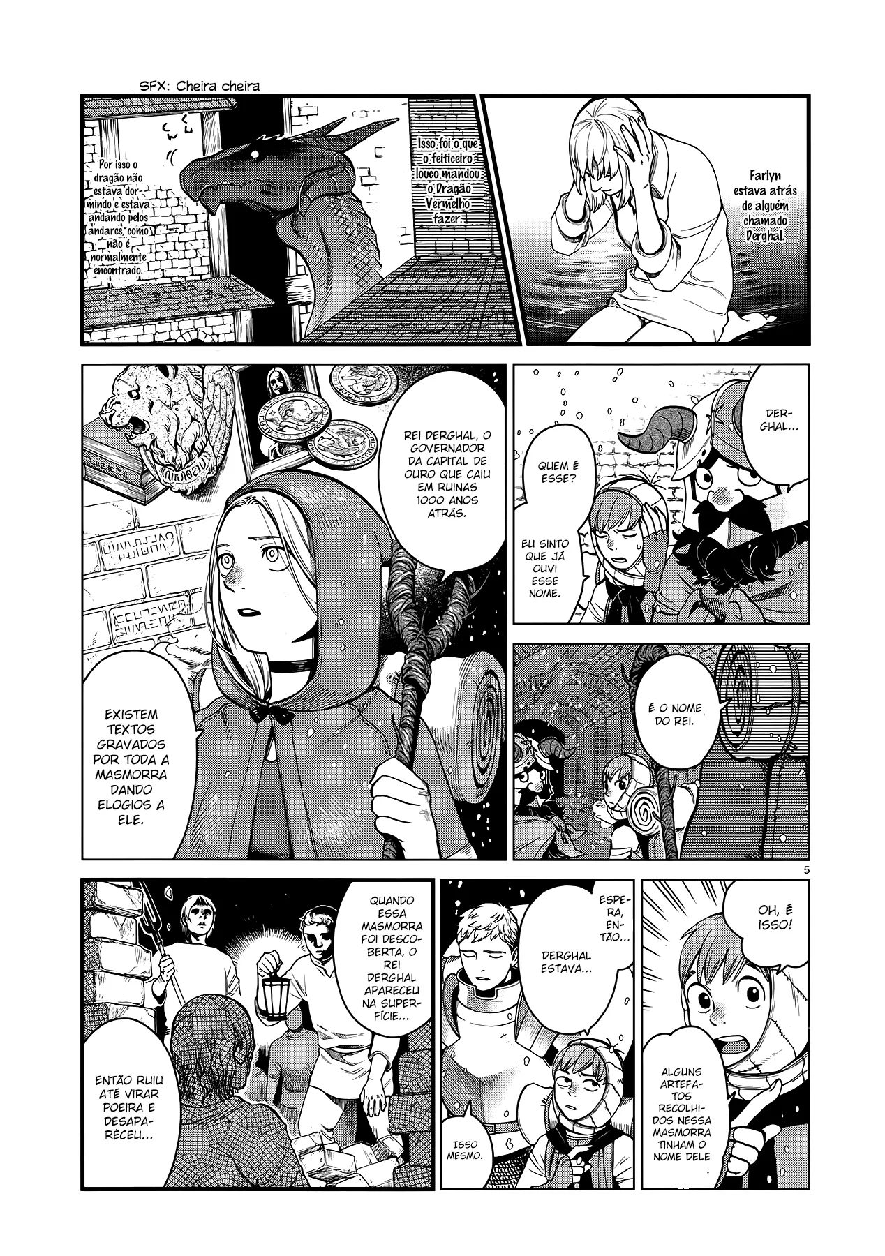 Read Dungeon Meshi PT Manga Online