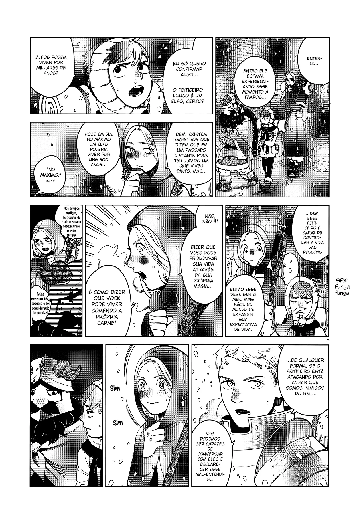Read Dungeon Meshi PT Manga Online