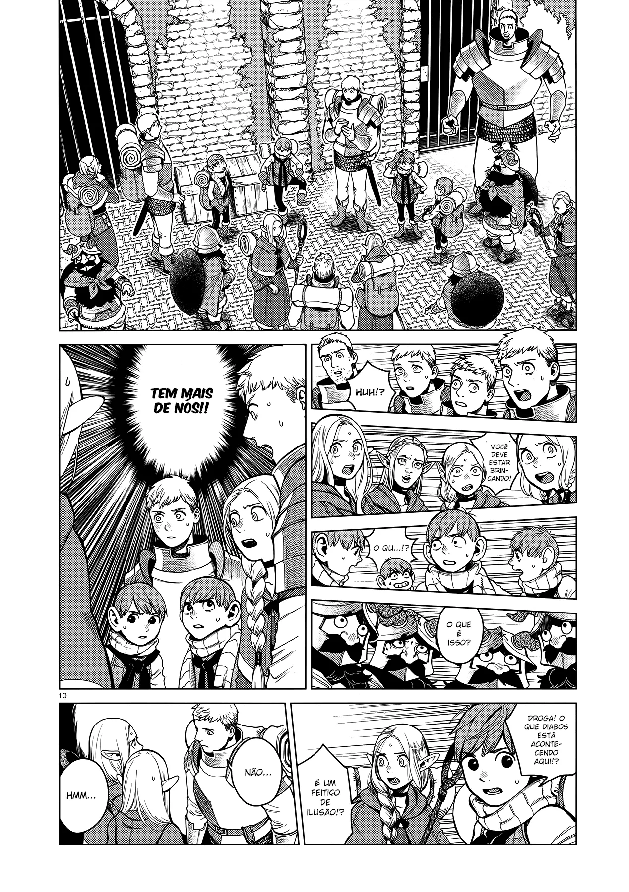 Read Dungeon Meshi PT Manga Online