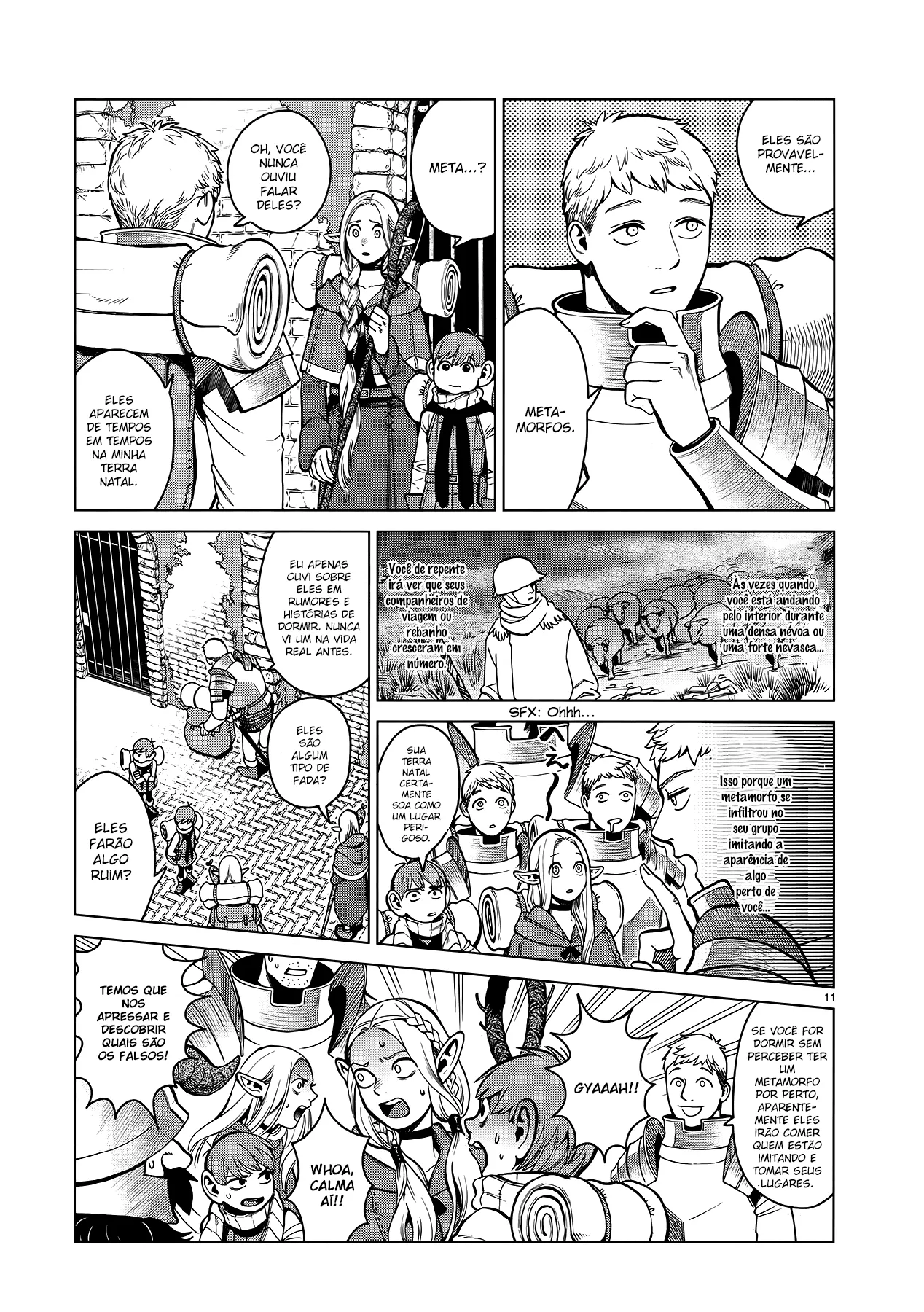 Read Dungeon Meshi PT Manga Online