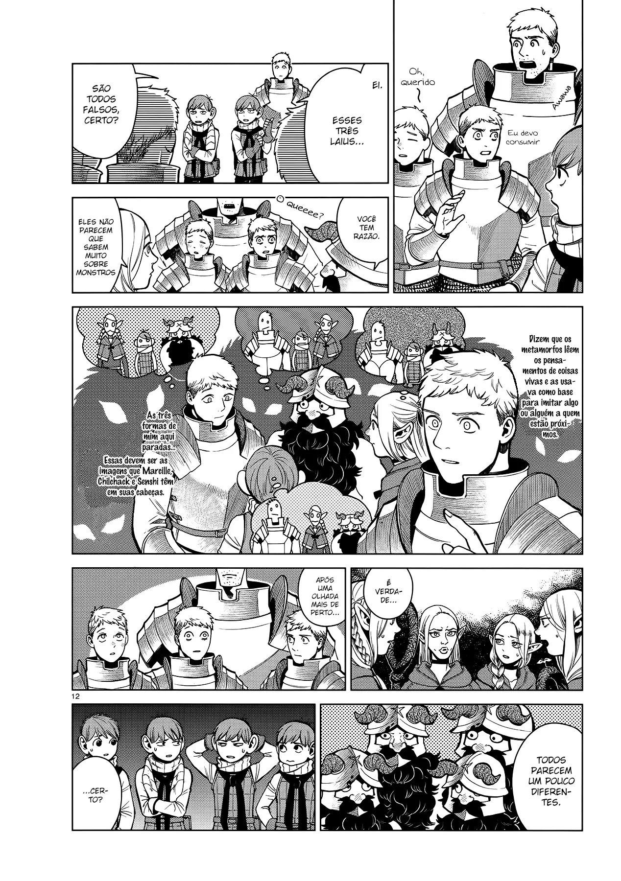 Read Dungeon Meshi PT Manga Online