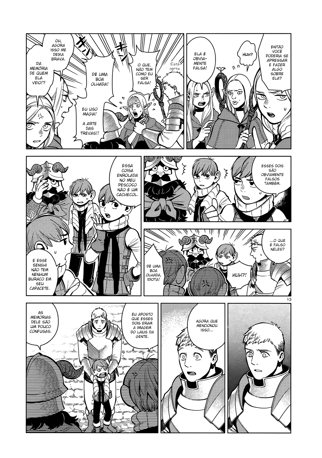 Read Dungeon Meshi PT Manga Online
