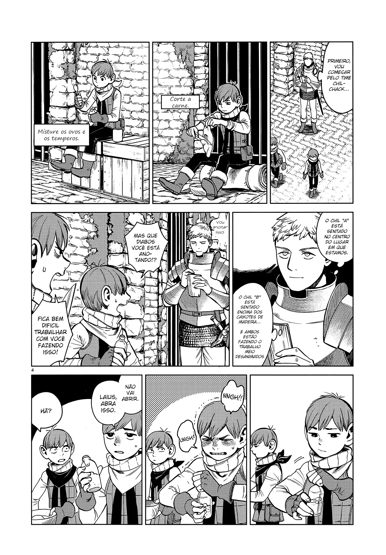Read Dungeon Meshi PT Manga Online