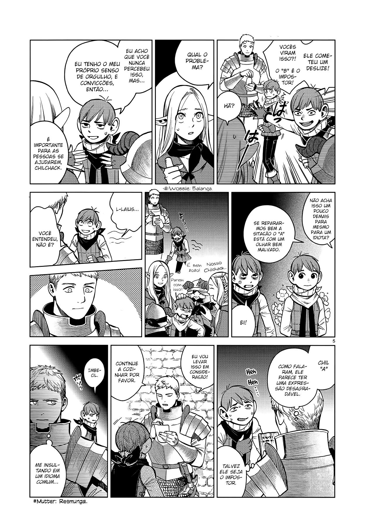 Read Dungeon Meshi PT Manga Online