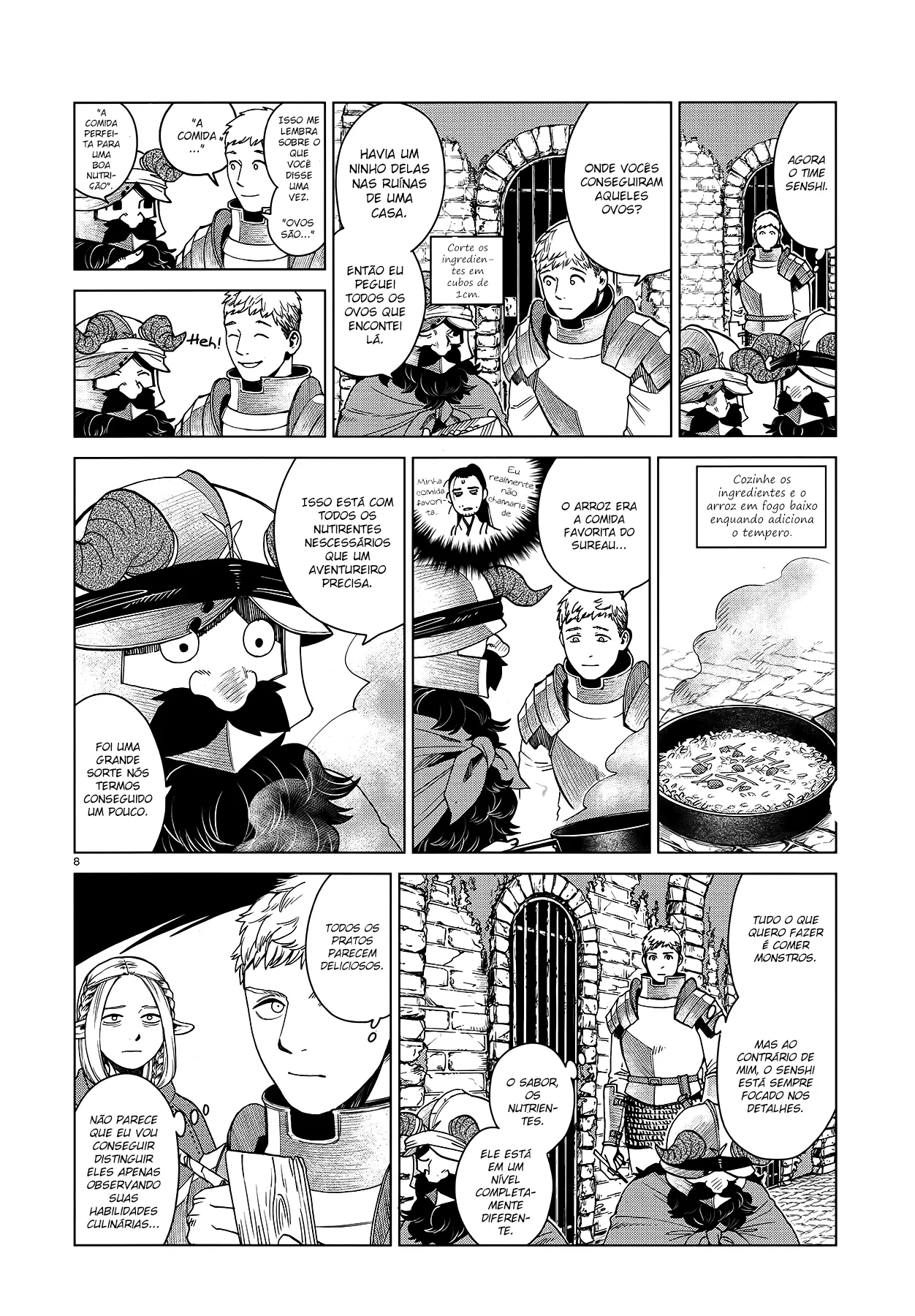 Read Dungeon Meshi PT Manga Online