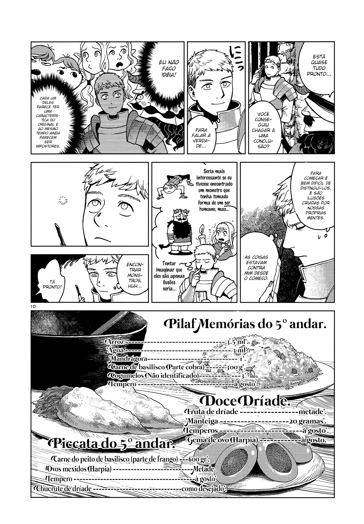 Read Dungeon Meshi PT Manga Online